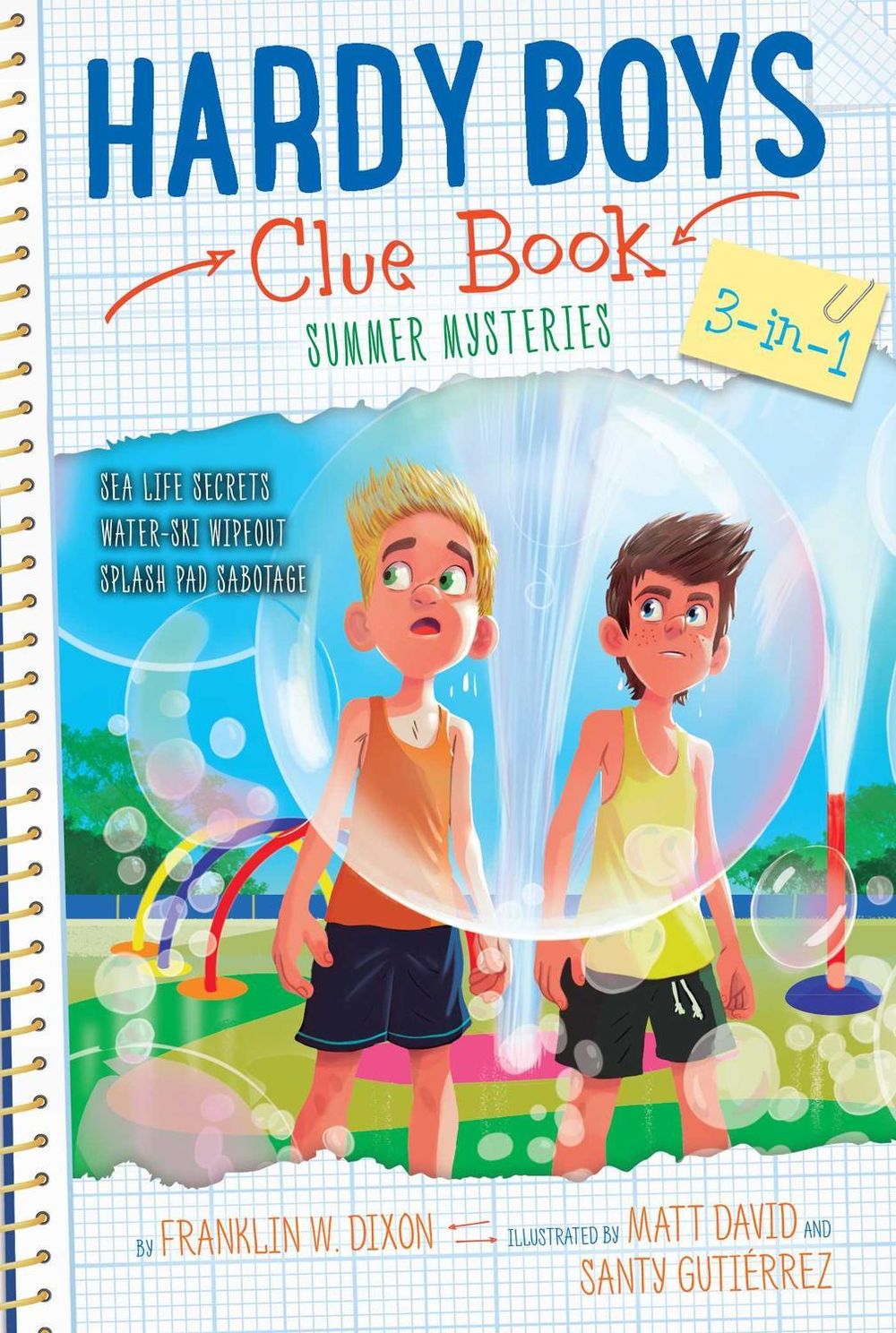 Hardy Boys Clue Book Summer Mysteries 3-in-1 by Matt David - ISBN: 9798347112074