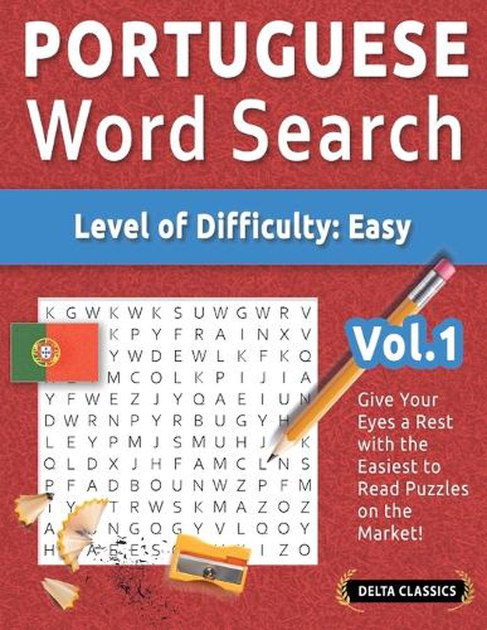 Portuguese Word Search - Level of Difficulty, 9798349006623