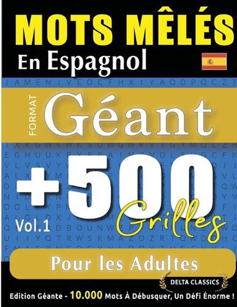 Mots Mêlés En Espagnol Format Géant, 9798349047503