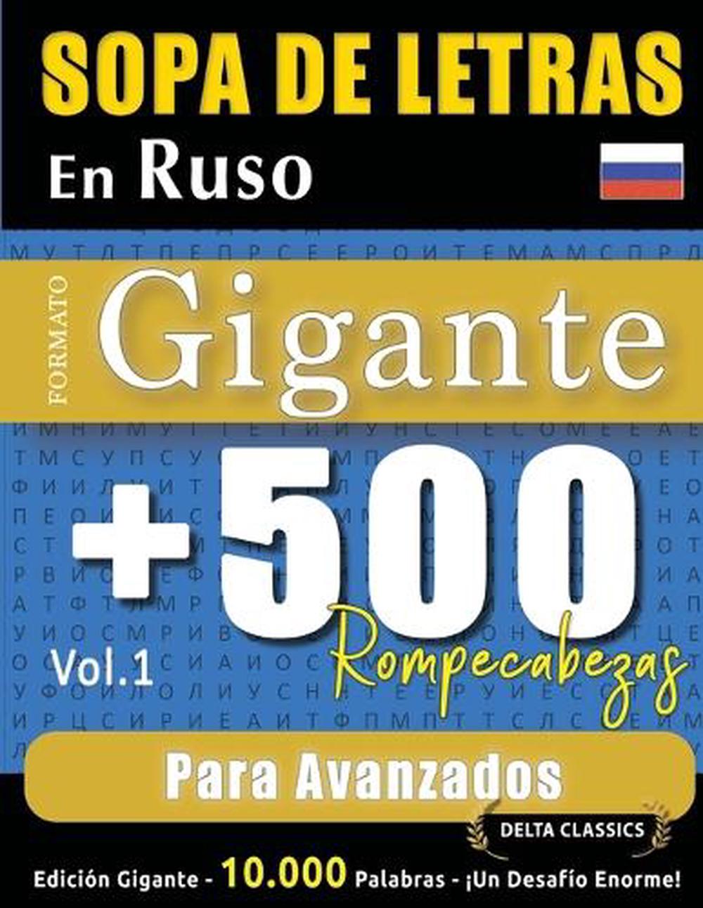 Sopa de Letras En Ruso Formato Gigante by Delta Classics - ISBN: 9798349049422