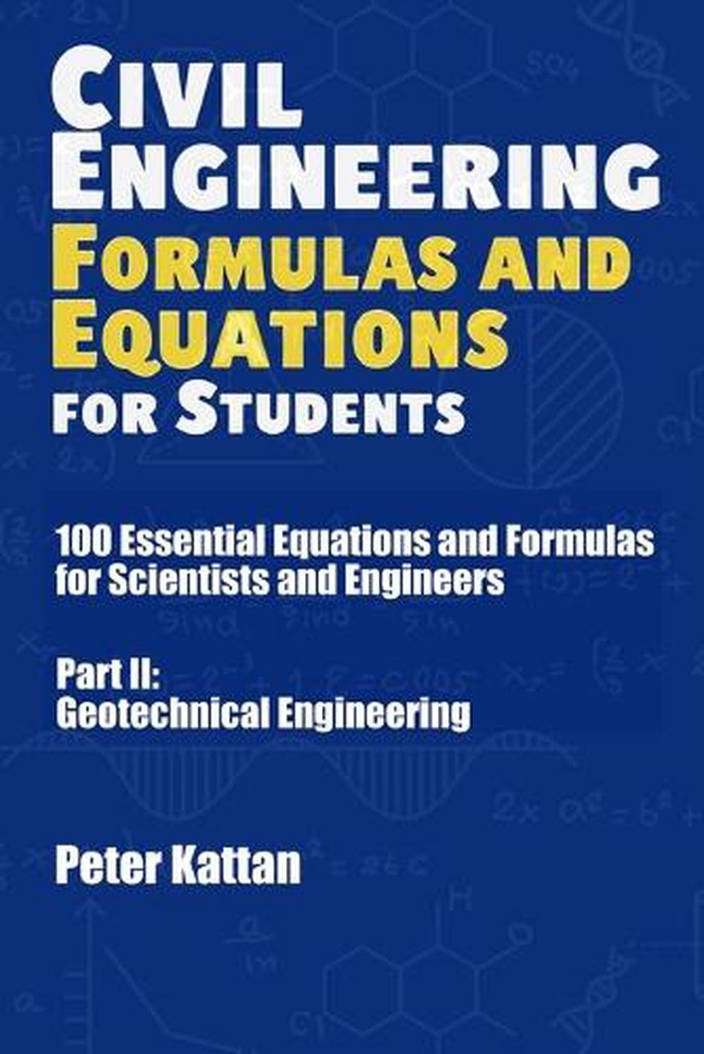 Random Civil Engineering Equations Civil Engineering Formulas and Equations for Students by Peter I ...