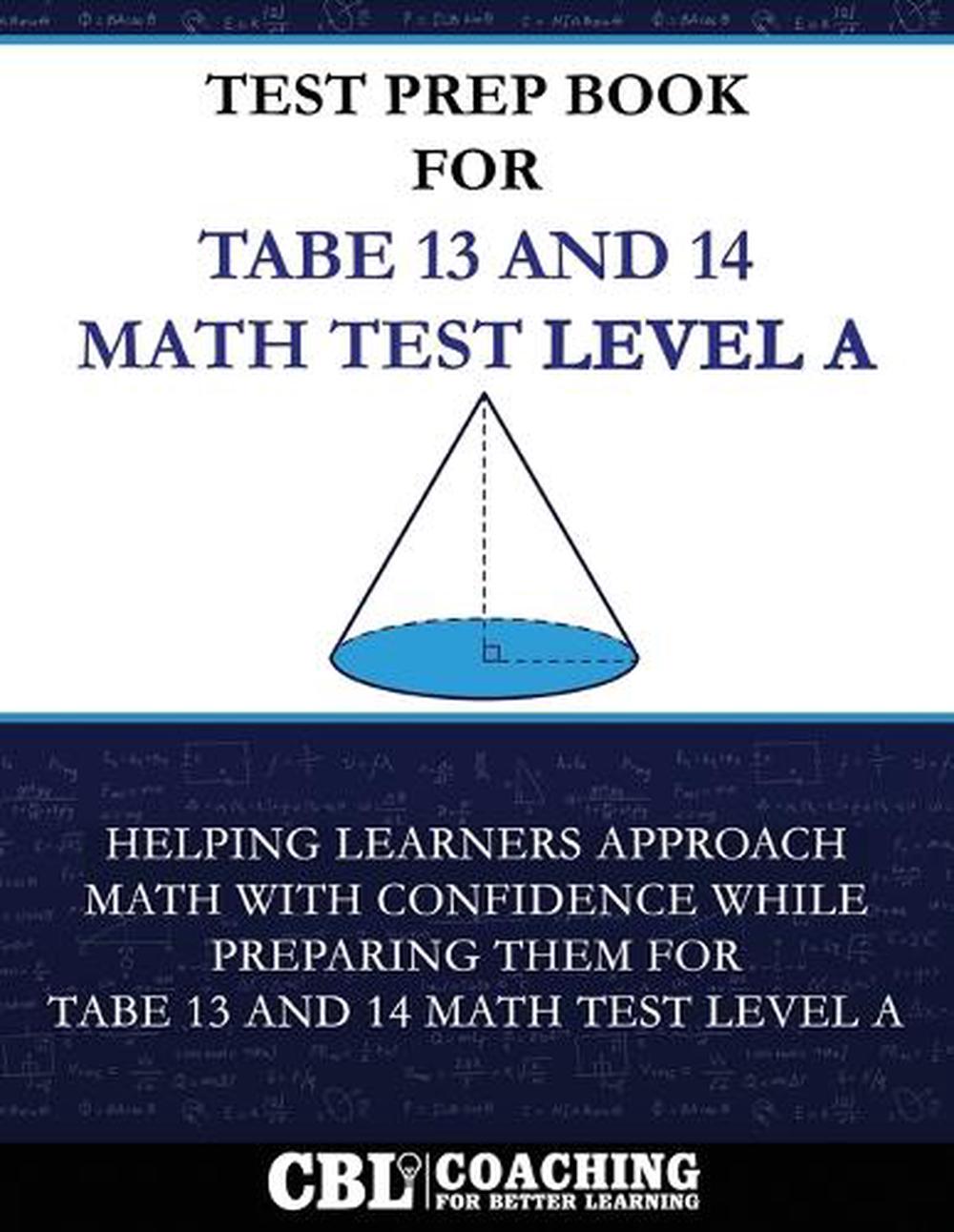 Test Prep Book For TABE 13 and 14 Math Test Level A, 9798349315558
