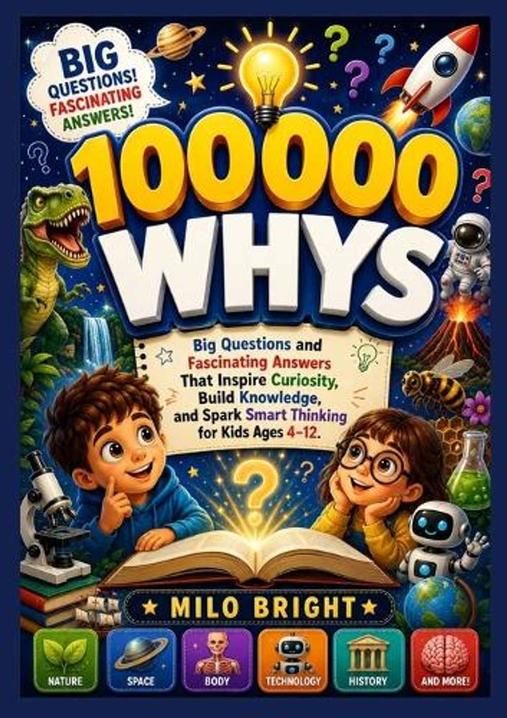100,000 Whys by Milo Bright - ISBN: 9798349350498