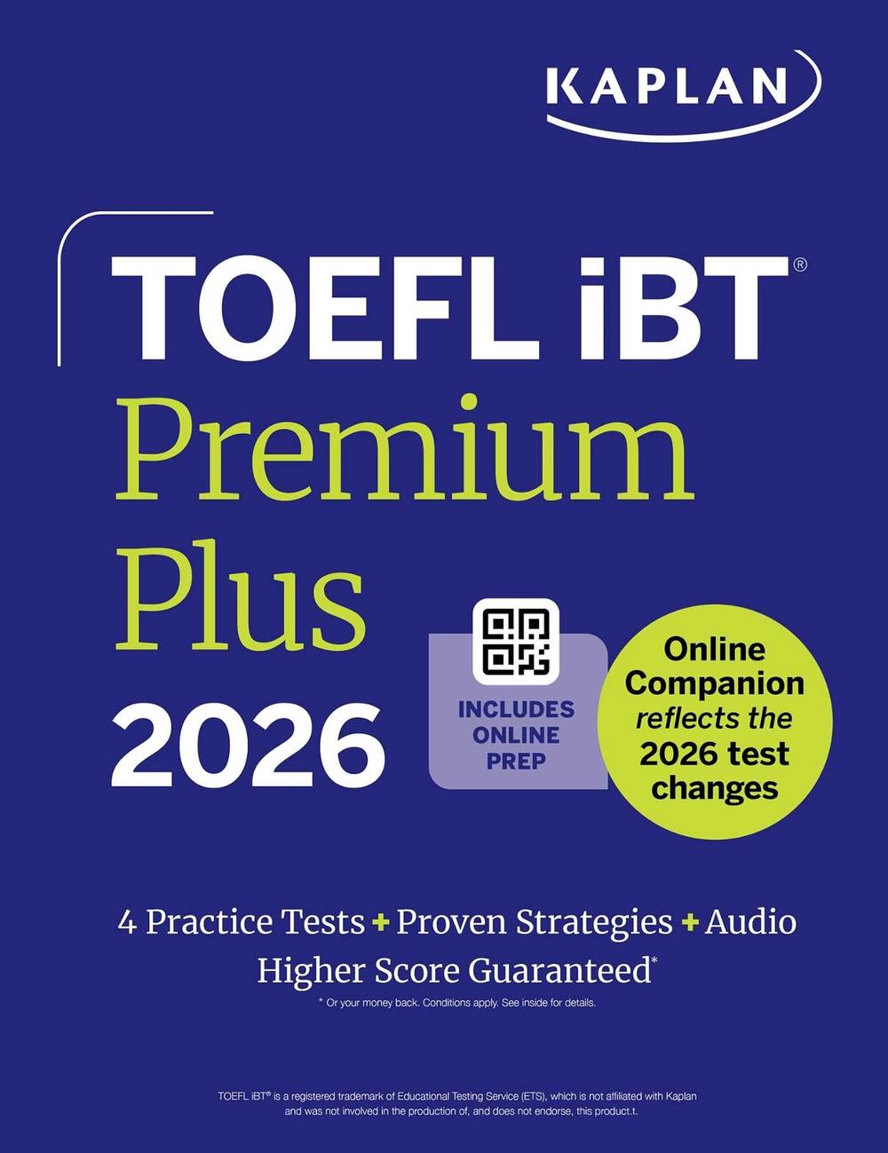 TOEFL  iBT Premium Plus 2026, 9798349700125
