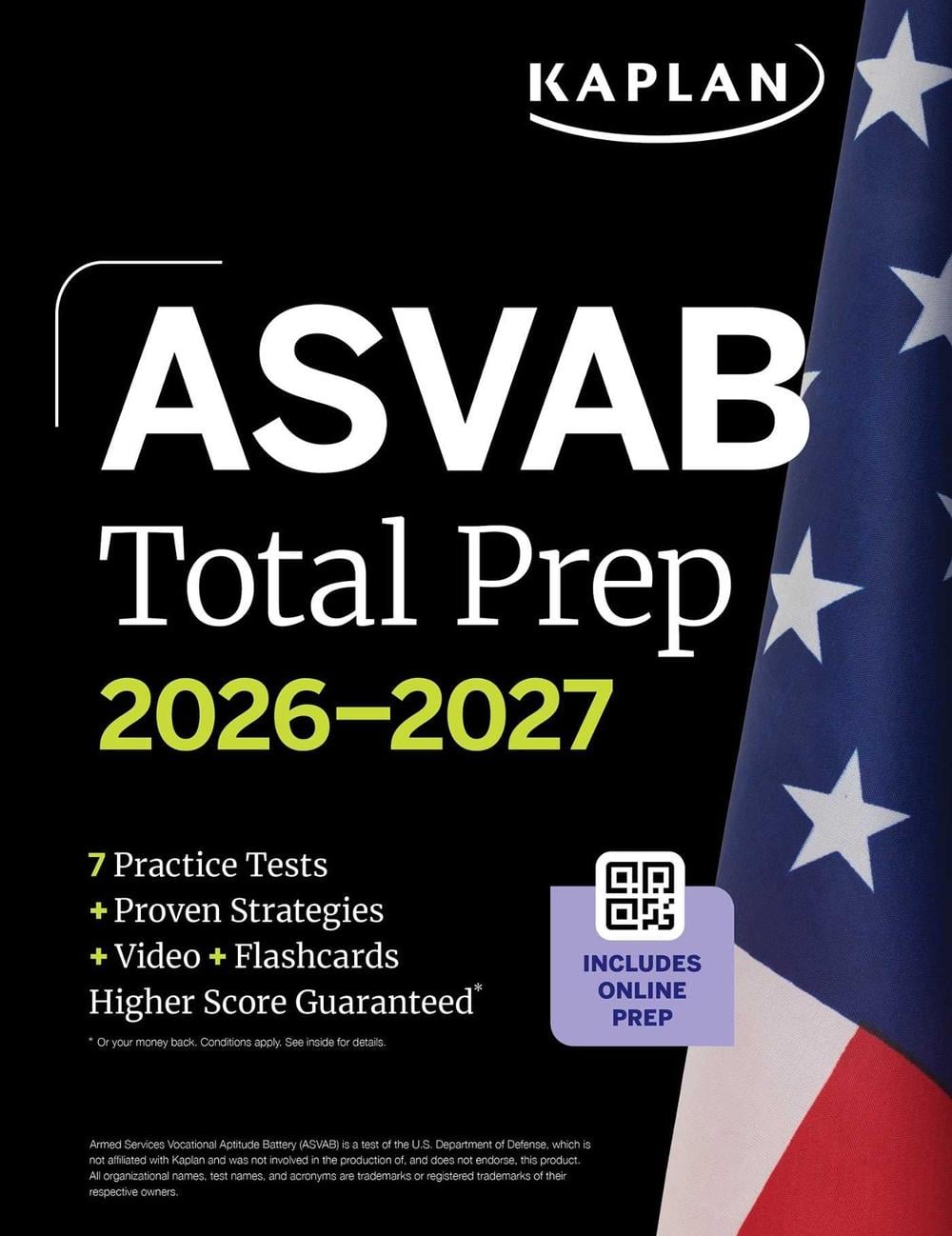 ASVAB TOTAL PREP 2026-2027 by Kaplan Test Prep - ISBN: 9798349700927