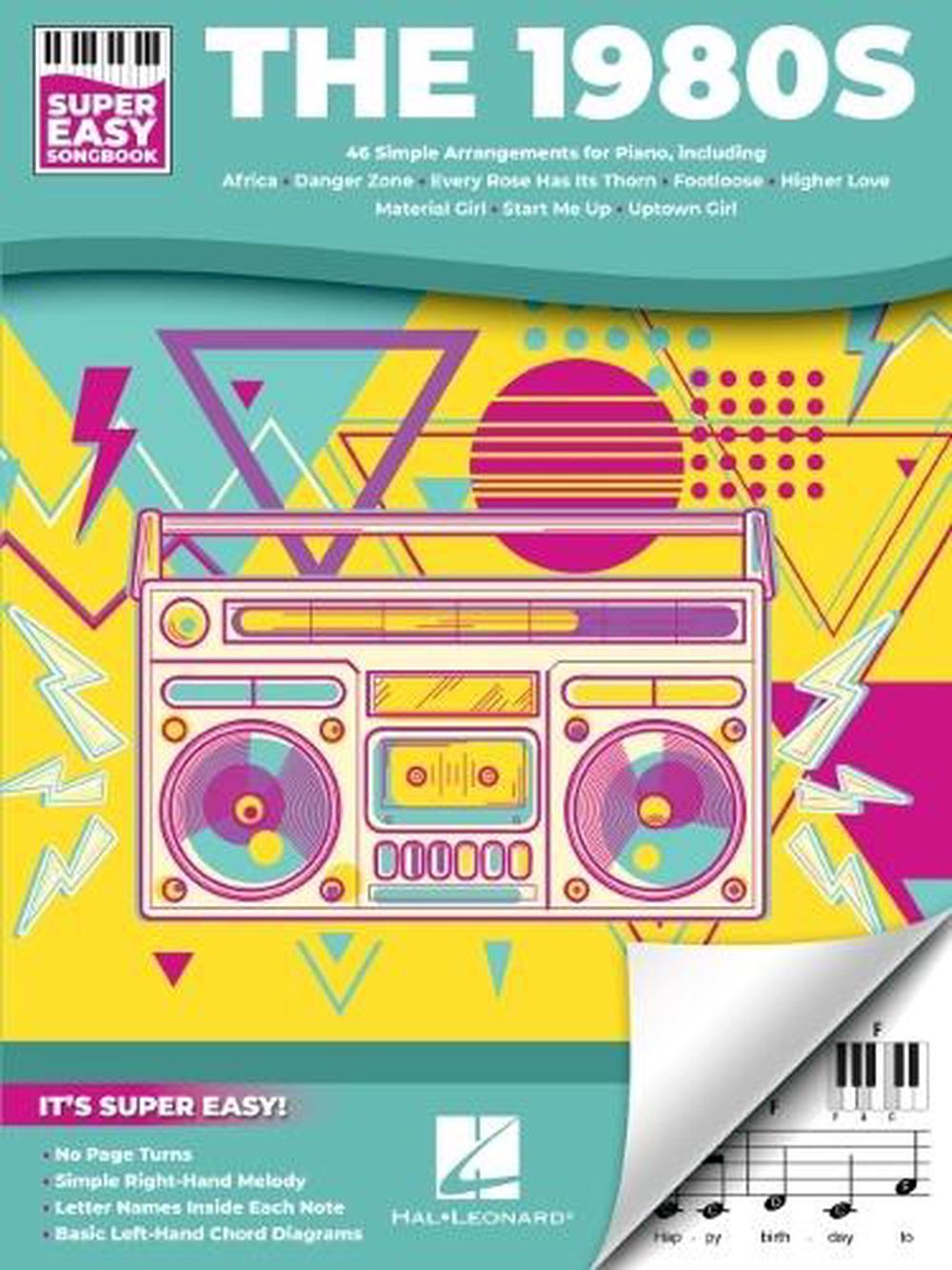 The 1980s - Super Easy Songbook, 9798350123715