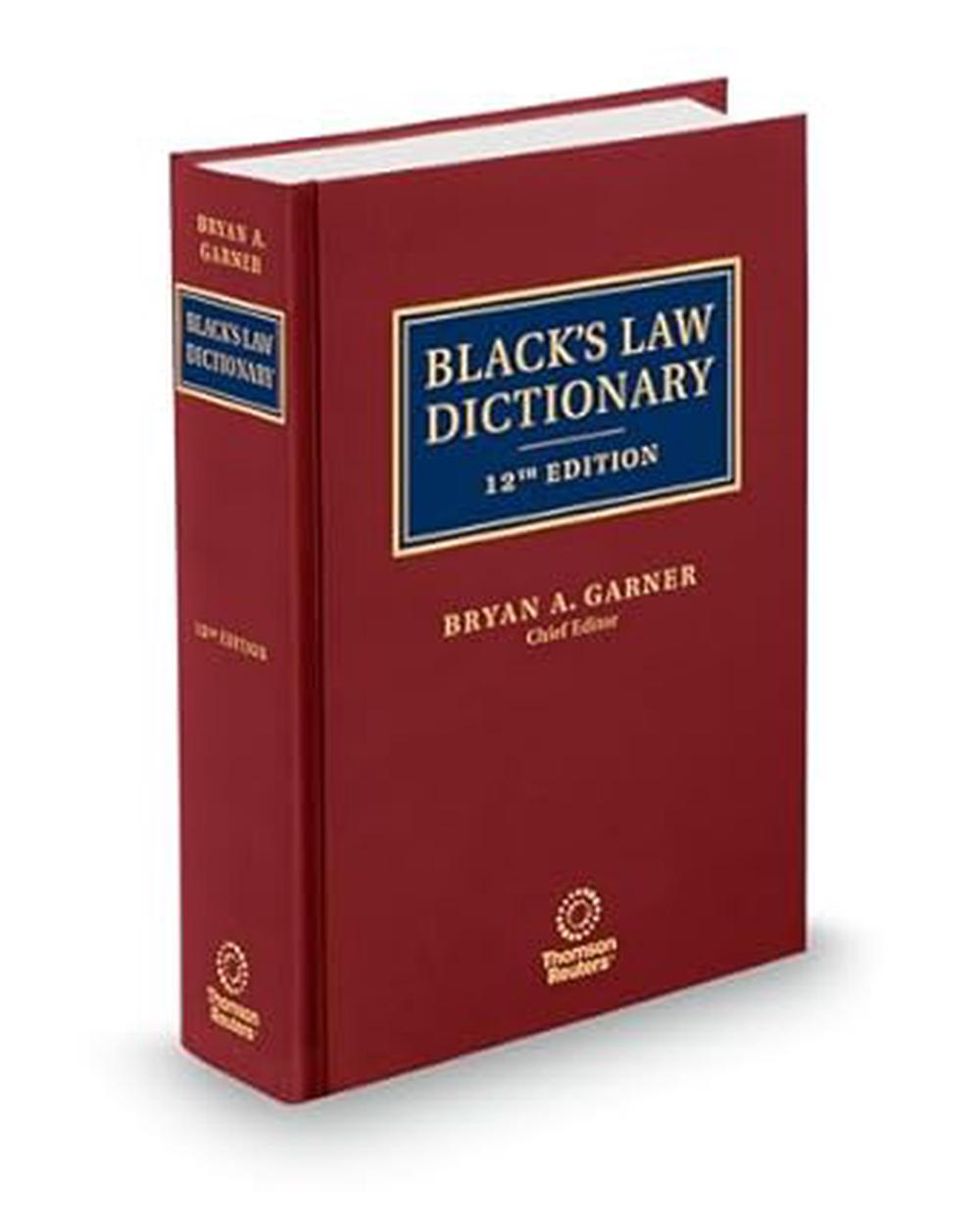 Black's Law Dictionary Standard, 9798350290899