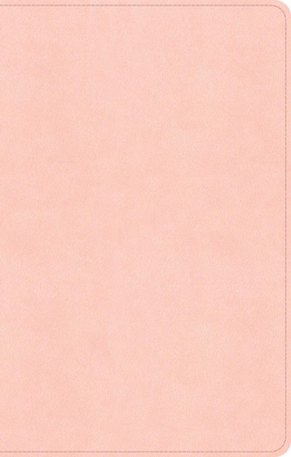 CSB Thinline Bible, Blush Pink Leathertouch, 9798384501763