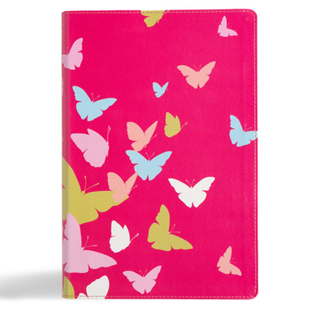 KJV One Big Story Bible, Pink Leathertouch, 9798384509806