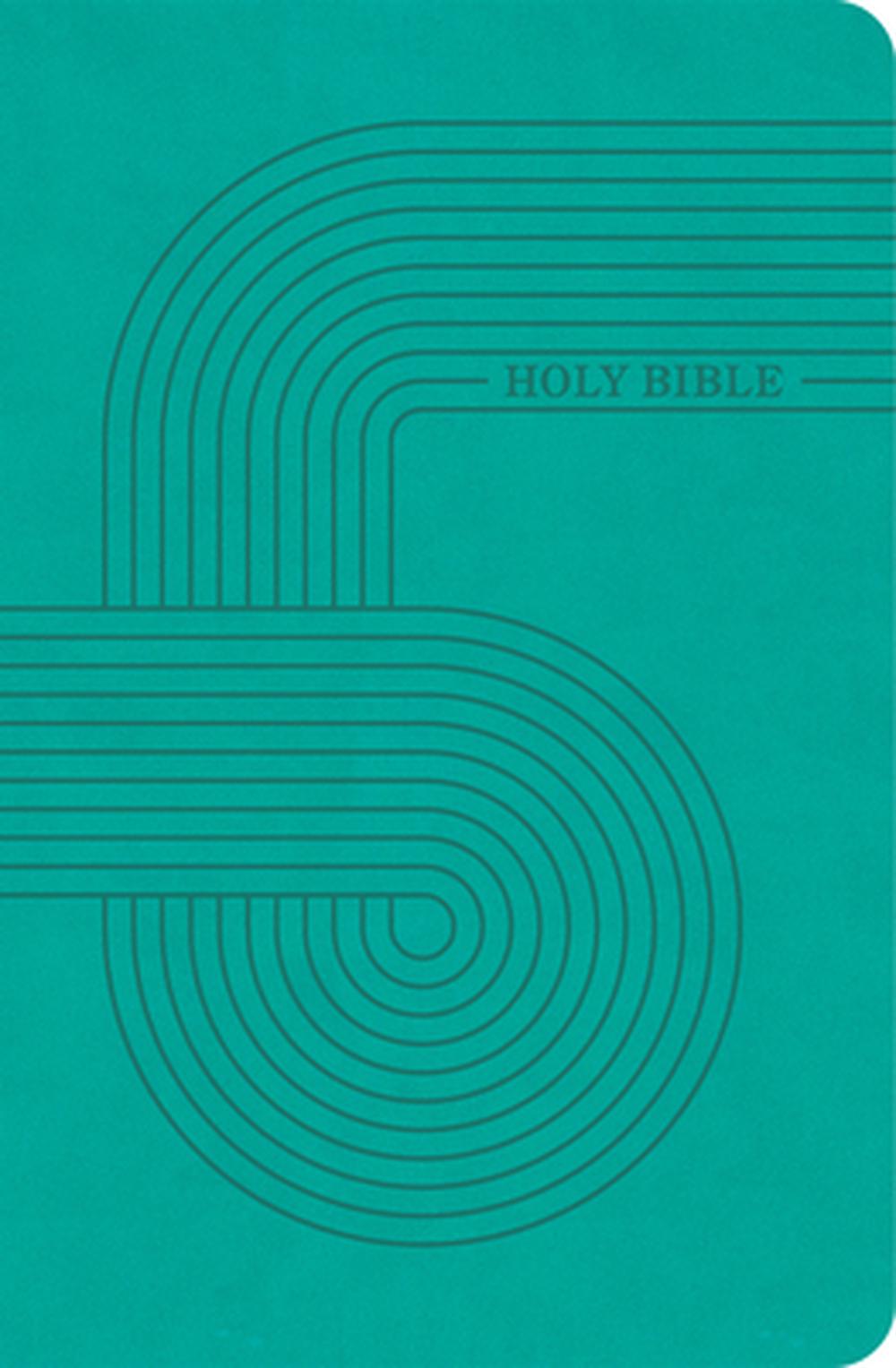 KJV Compact Bible, Value Edition, Teal Leathertouch, 9798384517955