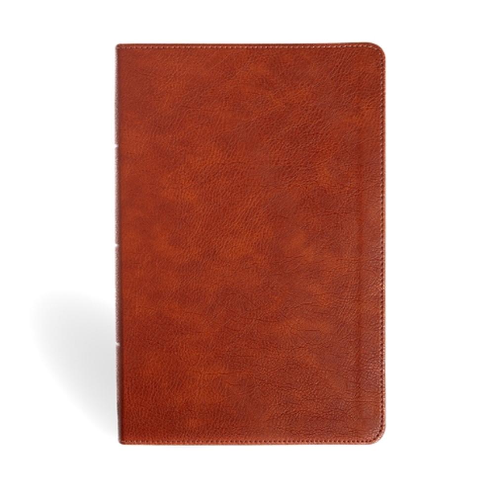 NASB Personal Size Giant Print Bible, Burnt Sienna Leathertouch, 9798384532033