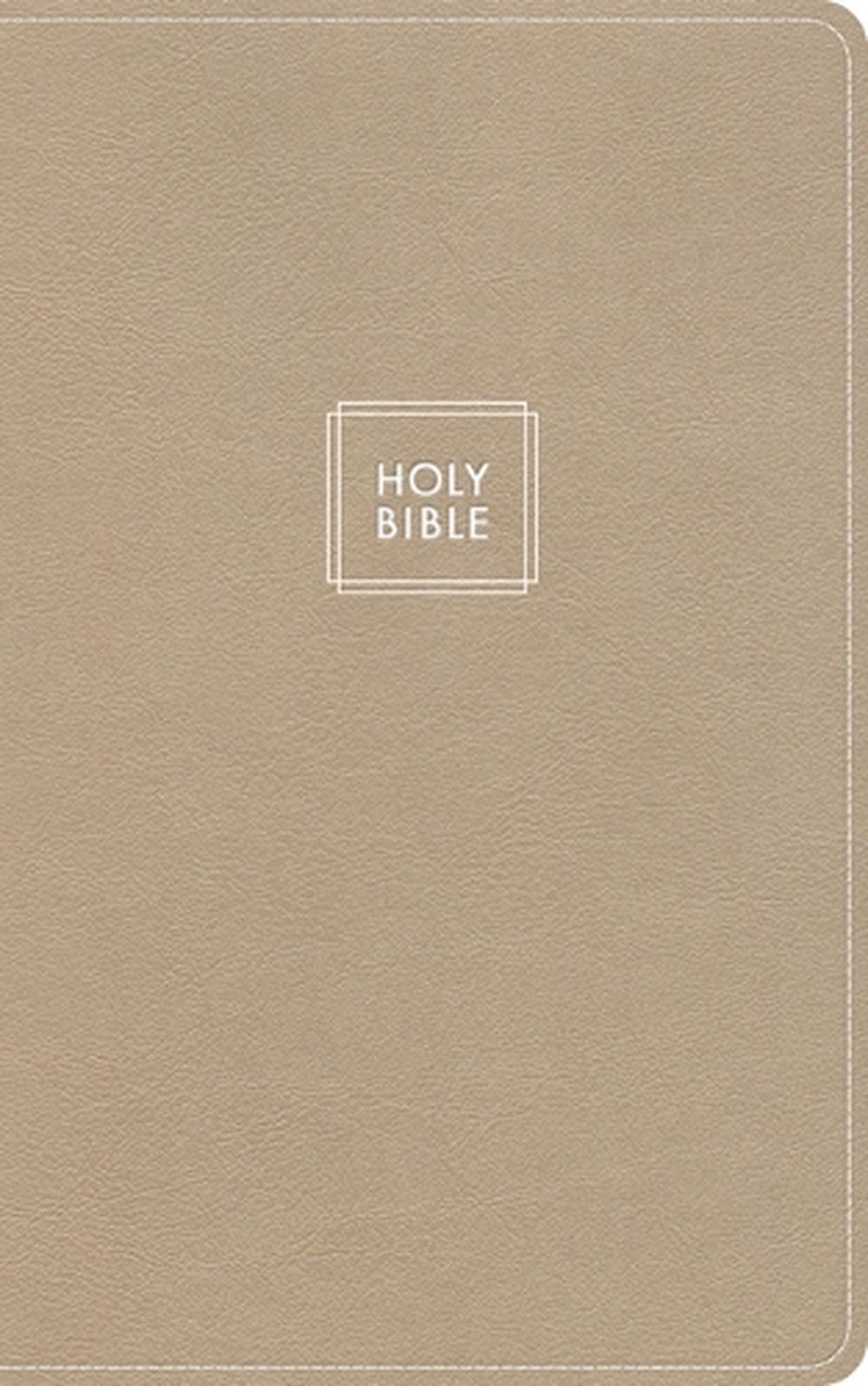 KJV Single-Column Personal Size Bible, Gold Leathertouch, 9798384533566
