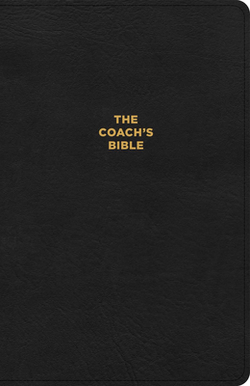 CSB Coach's Bible, Revised and Updated, Optimal Type, Black Leathertouch, 9798384545712