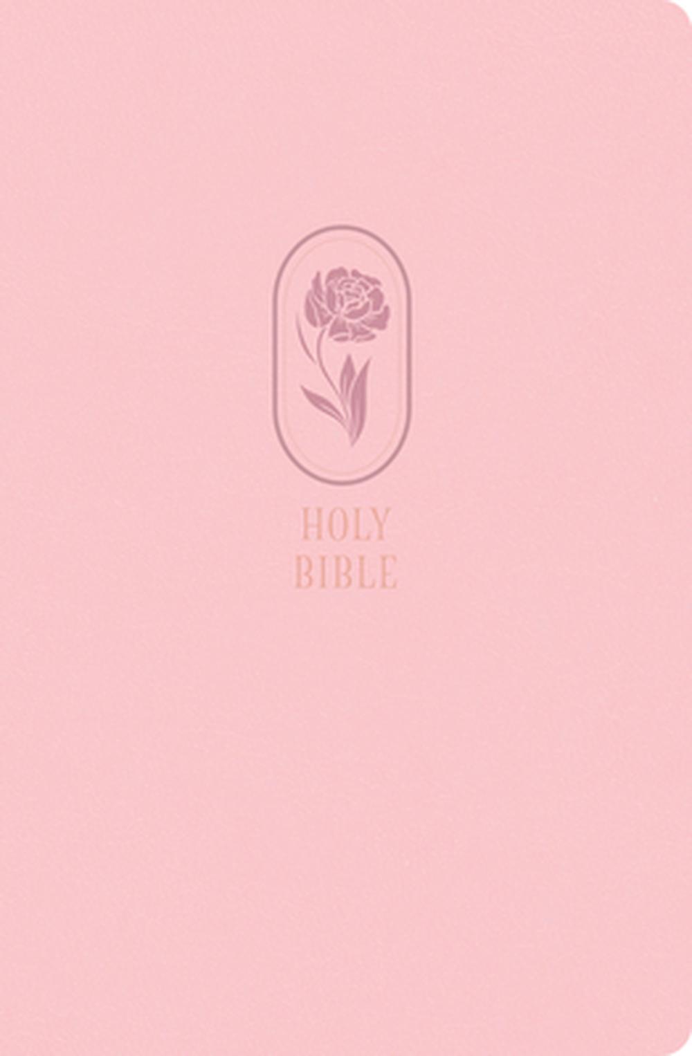 KJV Large Print Personal Size Reference Bible, Pink Leathertouch, Indexed, 9798384546177