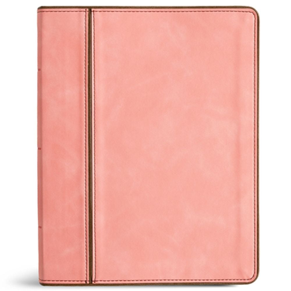 CSB Notetaking Bible, Pink Leathertouch by Csb Bibles by Holman - ISBN: 9798384552796
