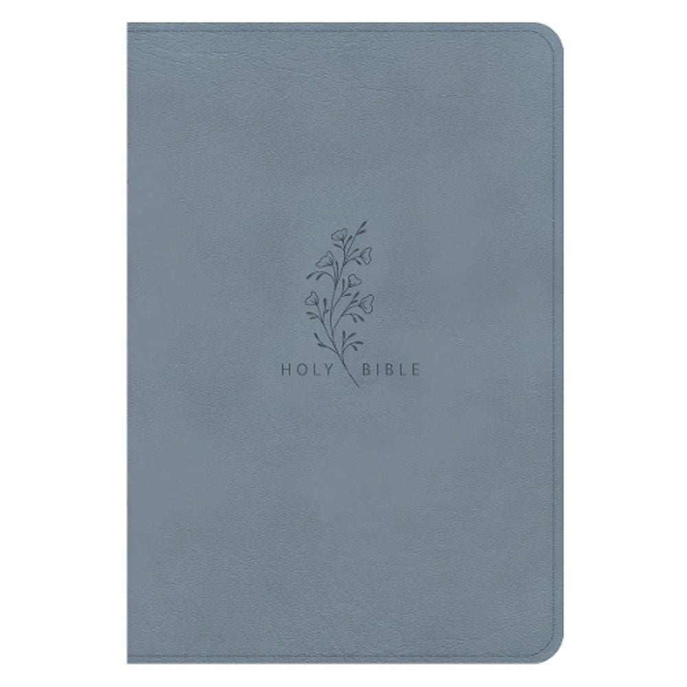 CSB Giant Print Reference Bible, Optimal Type, Digital Study Edition, Weathered Blue Leathertouch by Csb Bibles by Holman - ISBN: 9798384552956