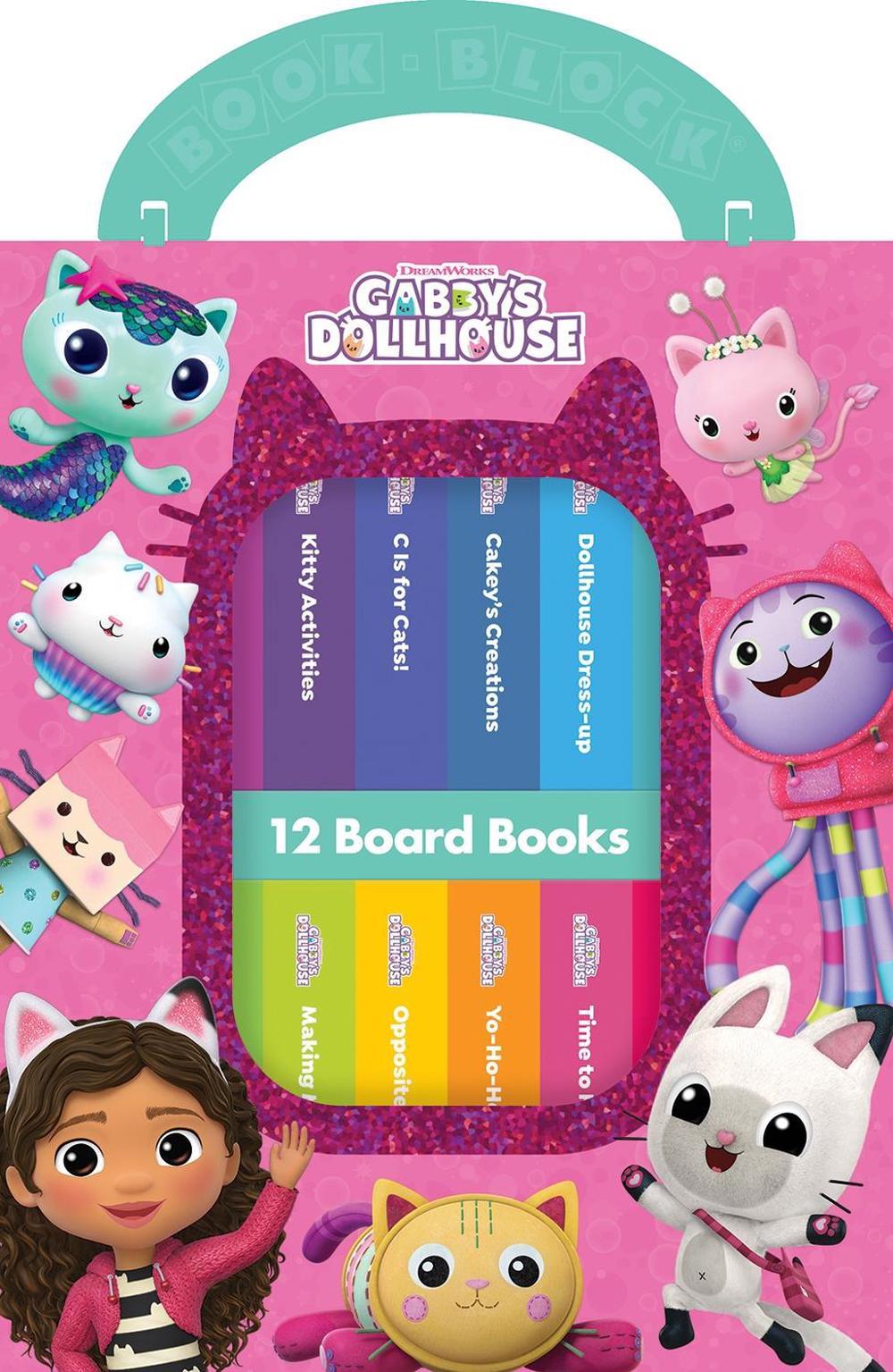 DreamWorks Gabby's Dollhouse 12 Board Books, 9798384600060