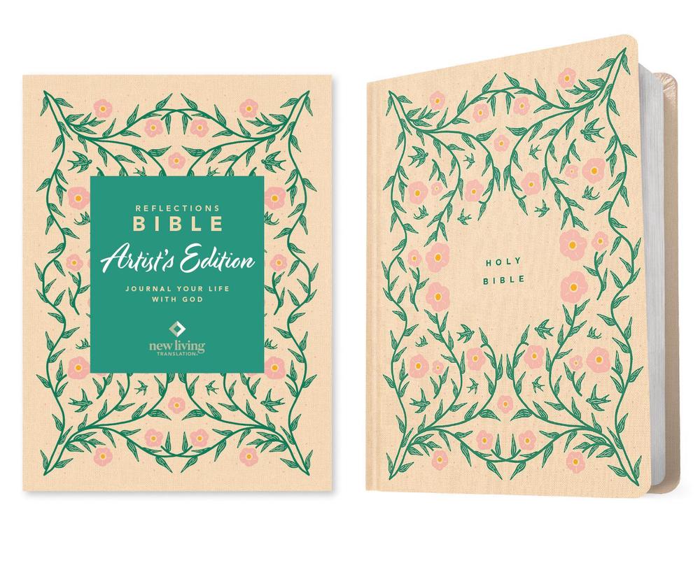 NLT Reflections Bible, Artist's Edition (Hardcover Cloth), 9798400508585