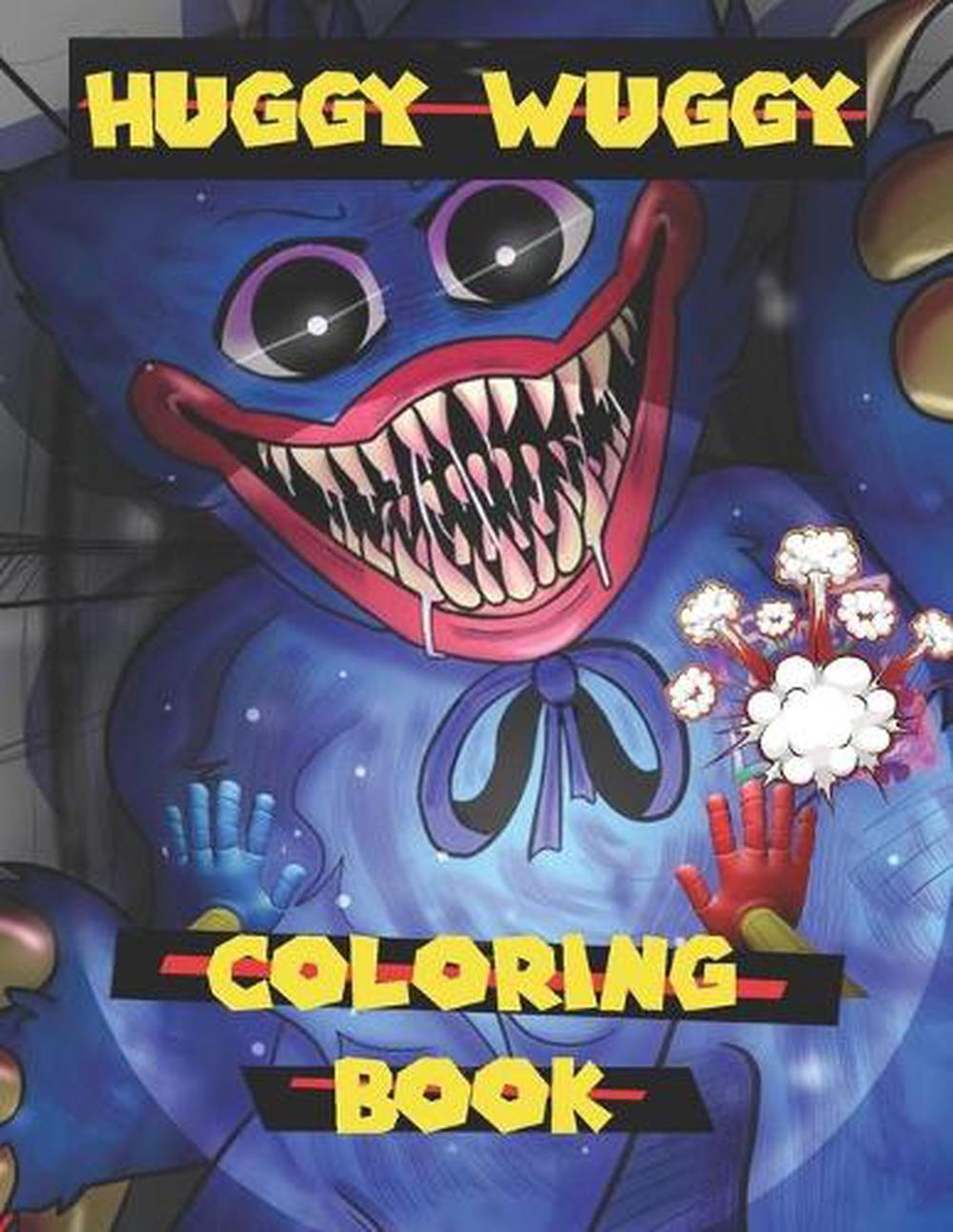 Huggy Wuggy Coloring Book - Puppy Playtime Book by Poppy Playtimes