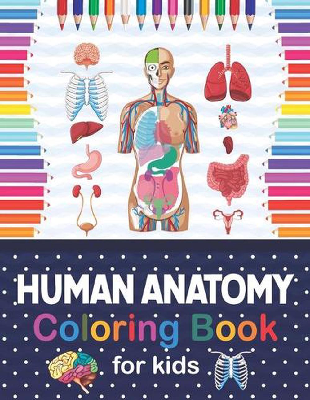 Download Human Anatomy Coloring Book For Kids By Publication Jarniczell Publication Paperback 9798566851624 Buy Online At Moby The Great