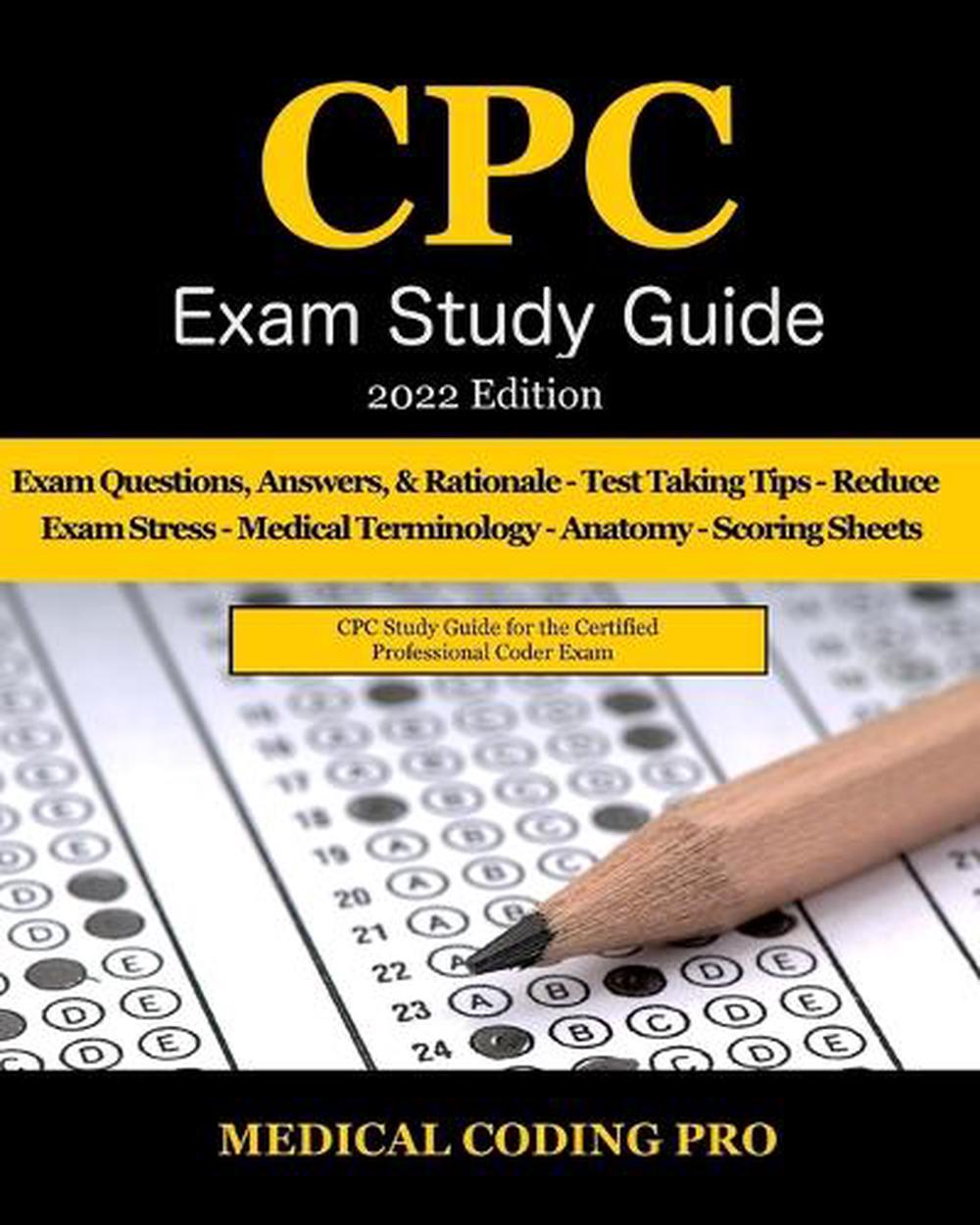 CPC Exam Study Guide by Medical Coding Pro, Paperback, 9798796432174 ...
