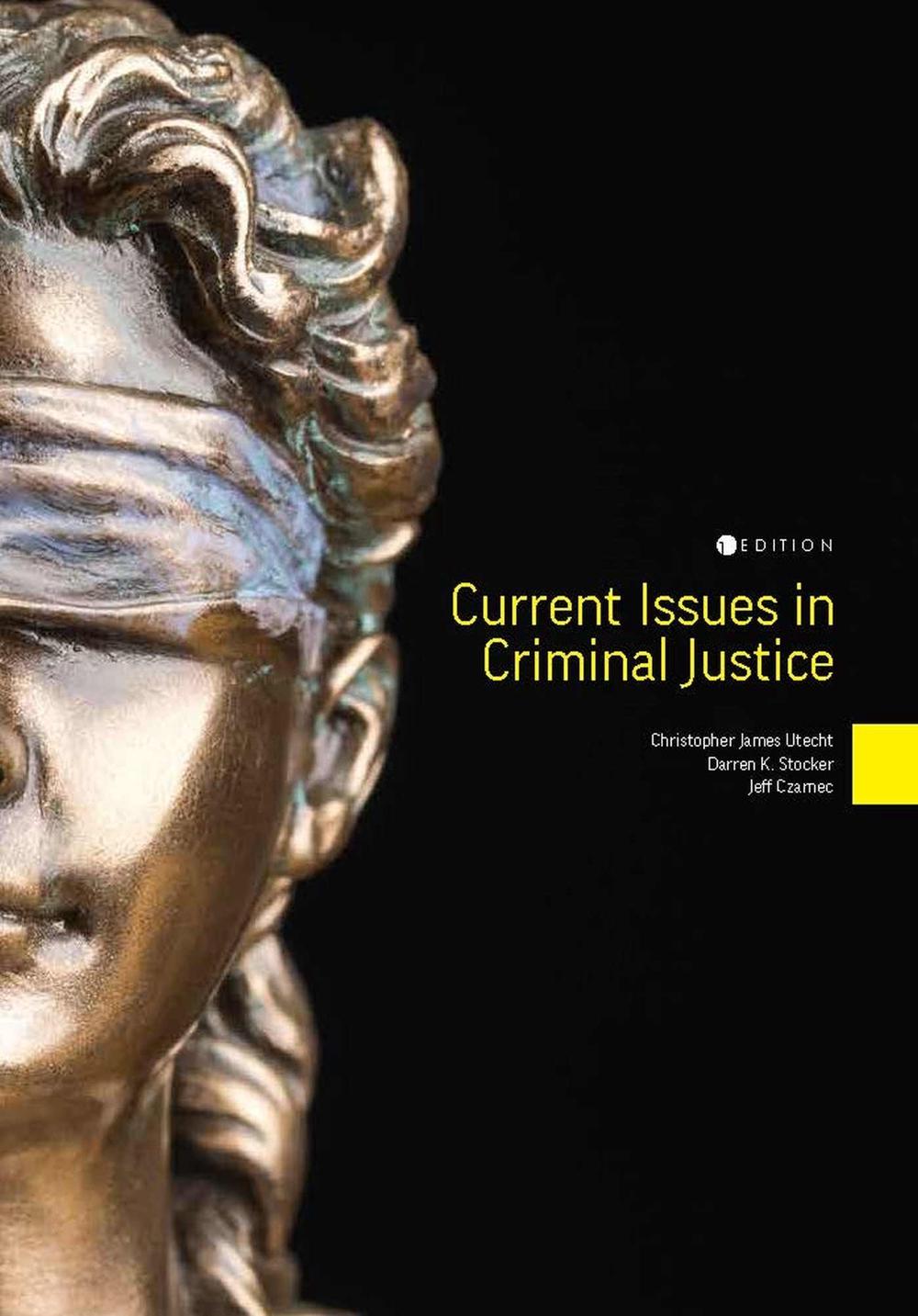 Current Issues in Criminal Justice by Christopher James Utecht - ISBN: 9798823310796