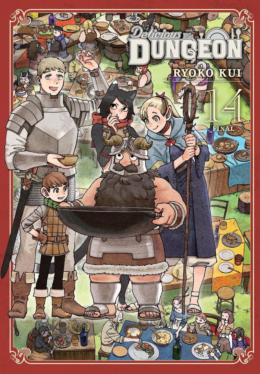 Delicious in Dungeon, Vol. 14 by Ryoko Kui - ISBN: 9798855400359