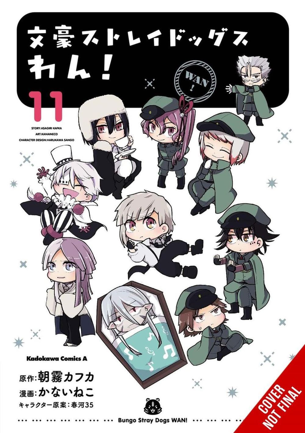 Bungo Stray Dogs: Wan!, Vol. 11 by Neco Kanai - ISBN: 9798855401691