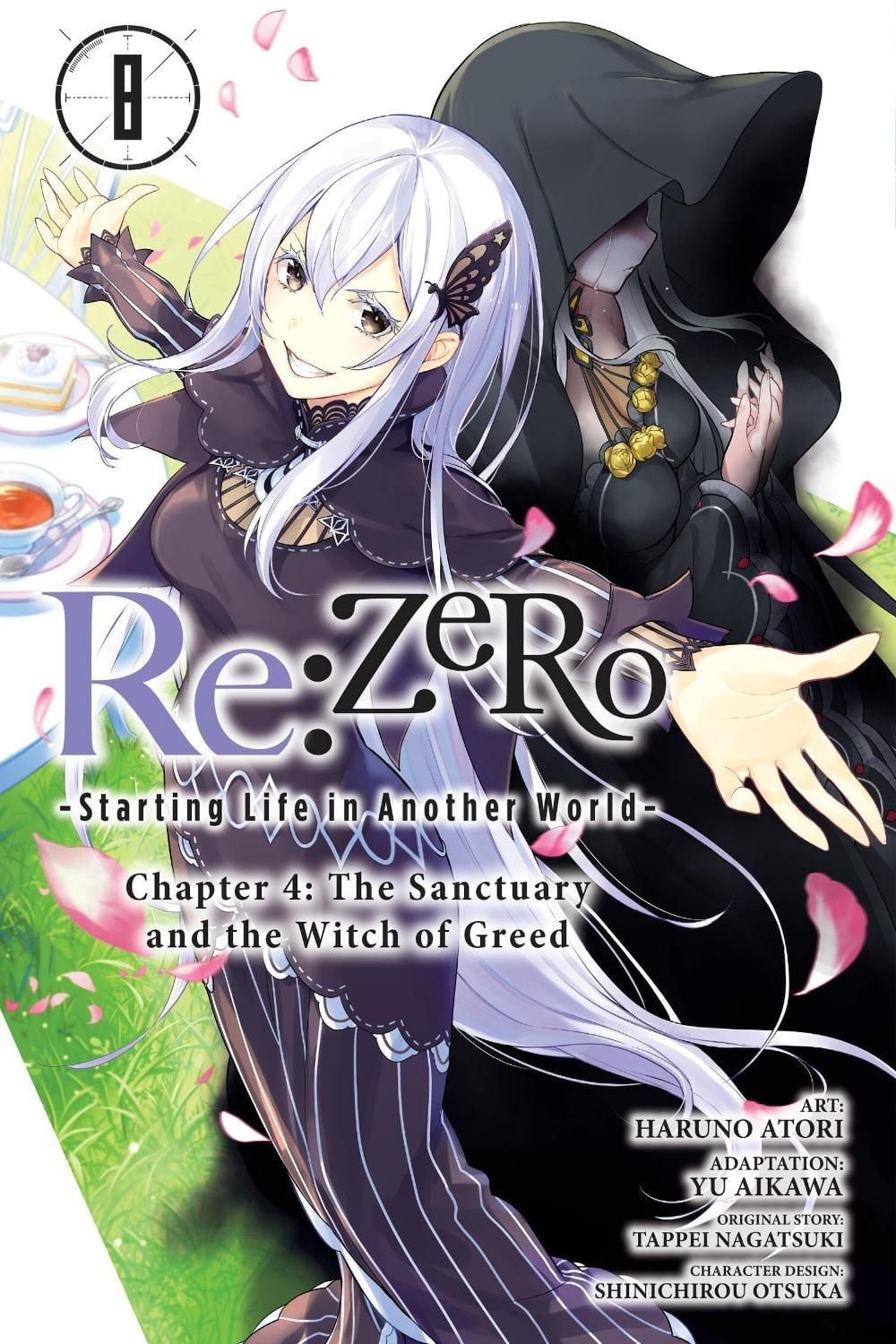 Re:ZERO -Starting Life in Another World-, Chapter 4: The Sanctuary and the Witch of Greed, Vol. 8 (manga) by Tappei Nagatsuki - ISBN: 9798855401875
