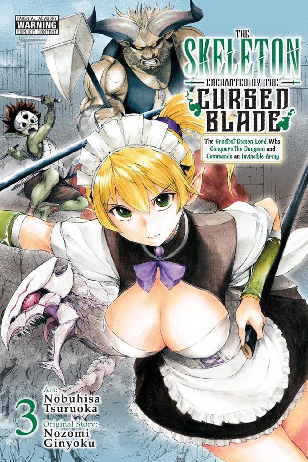 The Skeleton Enchanted by the Cursed Blade, Vol. 3 by Nozomi Ginyoku - ISBN: 9798855404913