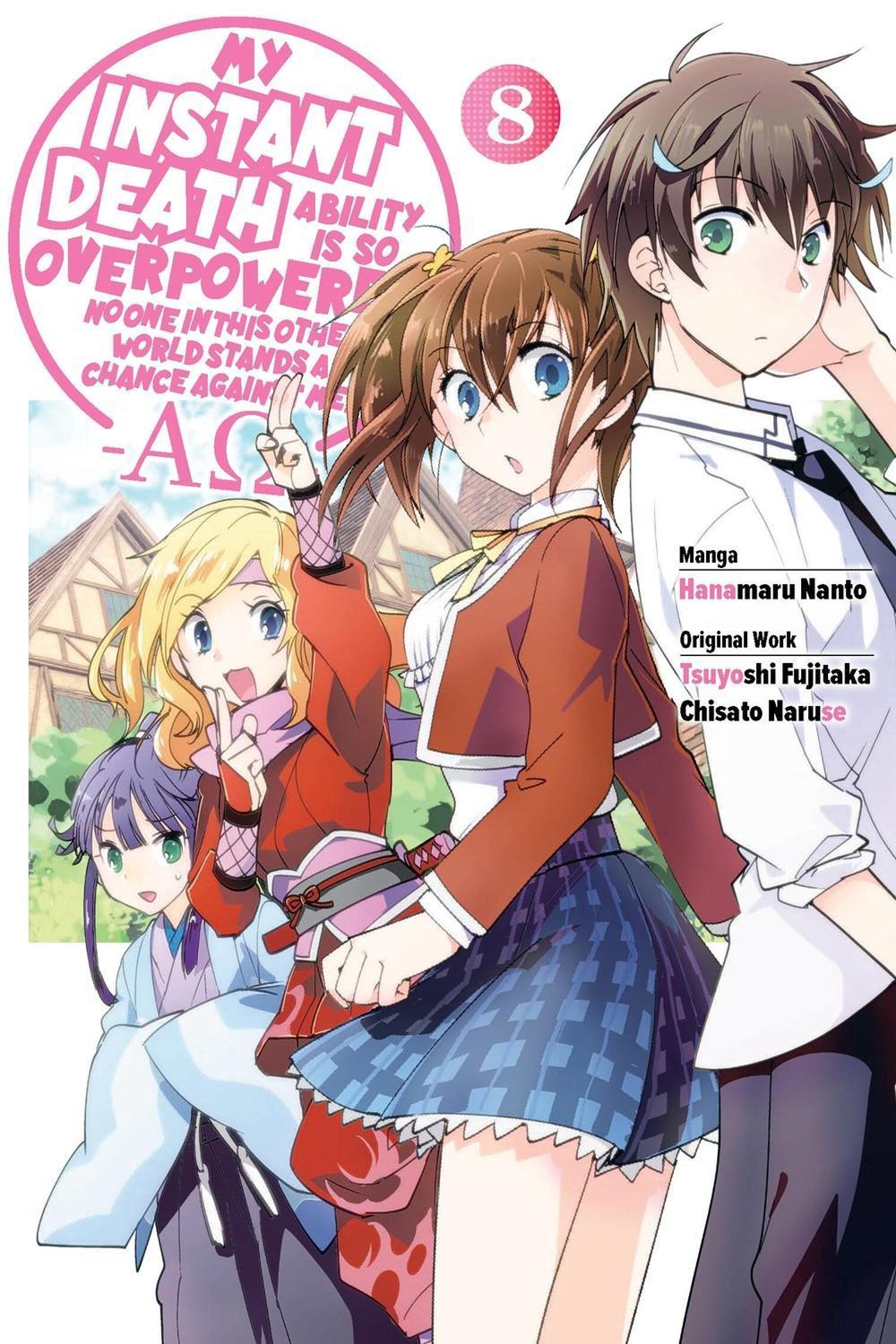 My Instant Death Ability Is So Overpowered, No One in This Other World Stands a Chance Against Me! —AO—, Vol. 8 (manga) by Tsuyoshi Fujitaka - ISBN: 9798855405576