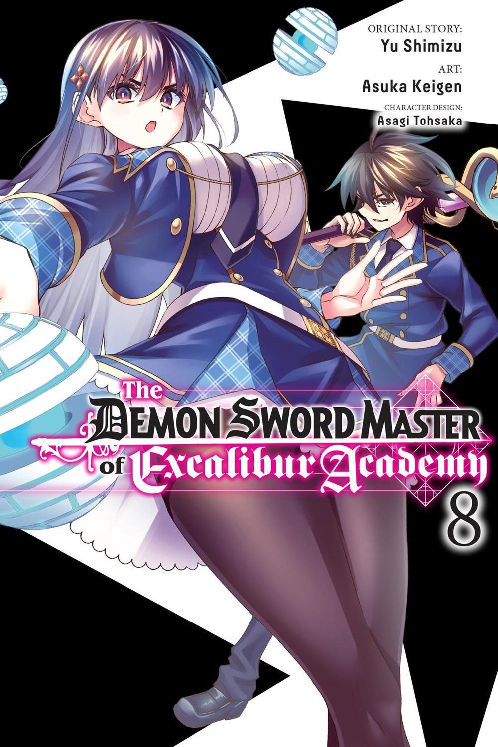 The Demon Sword Master of Excalibur Academy, Vol. 8 (manga) by Yu Shimizu - ISBN: 9798855406702