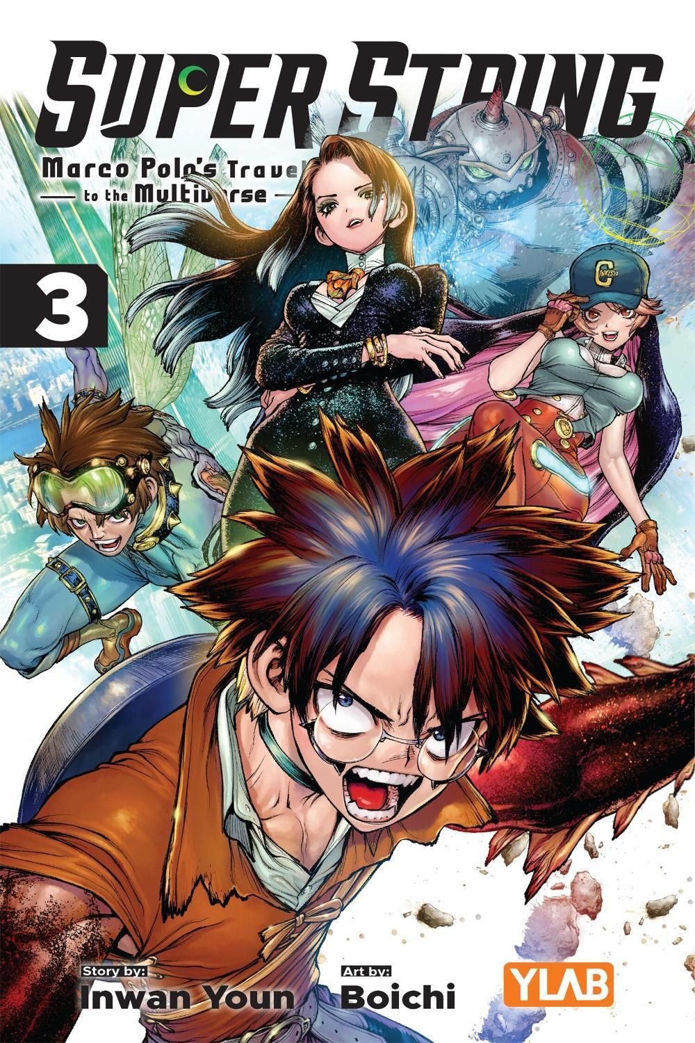 Super String: Marco Polo’s Travel to the Multiverse, Vol. 3 by Inwan Youn - ISBN: 9798855411454