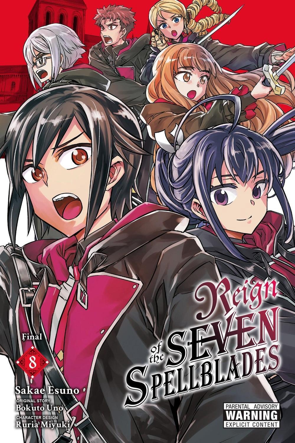 Reign of the Seven Spellblades, Vol. 8 (manga) by Bokuto Uno - ISBN: 9798855412383