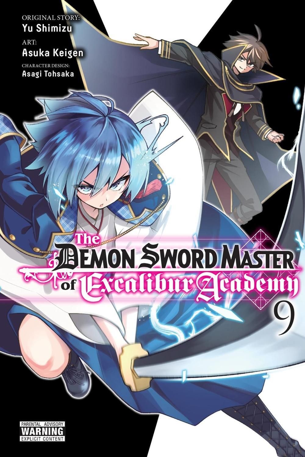 The Demon Sword Master of Excalibur Academy, Vol. 9 (manga) by Yu Shimizu - ISBN: 9798855420333
