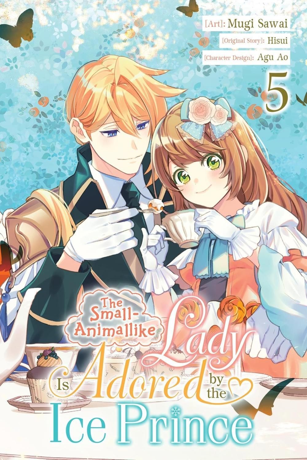 The Small-Animallike Lady Is Adored by the Ice Prince, Vol. 5 (manga) by Agu Ao - ISBN: 9798855423075