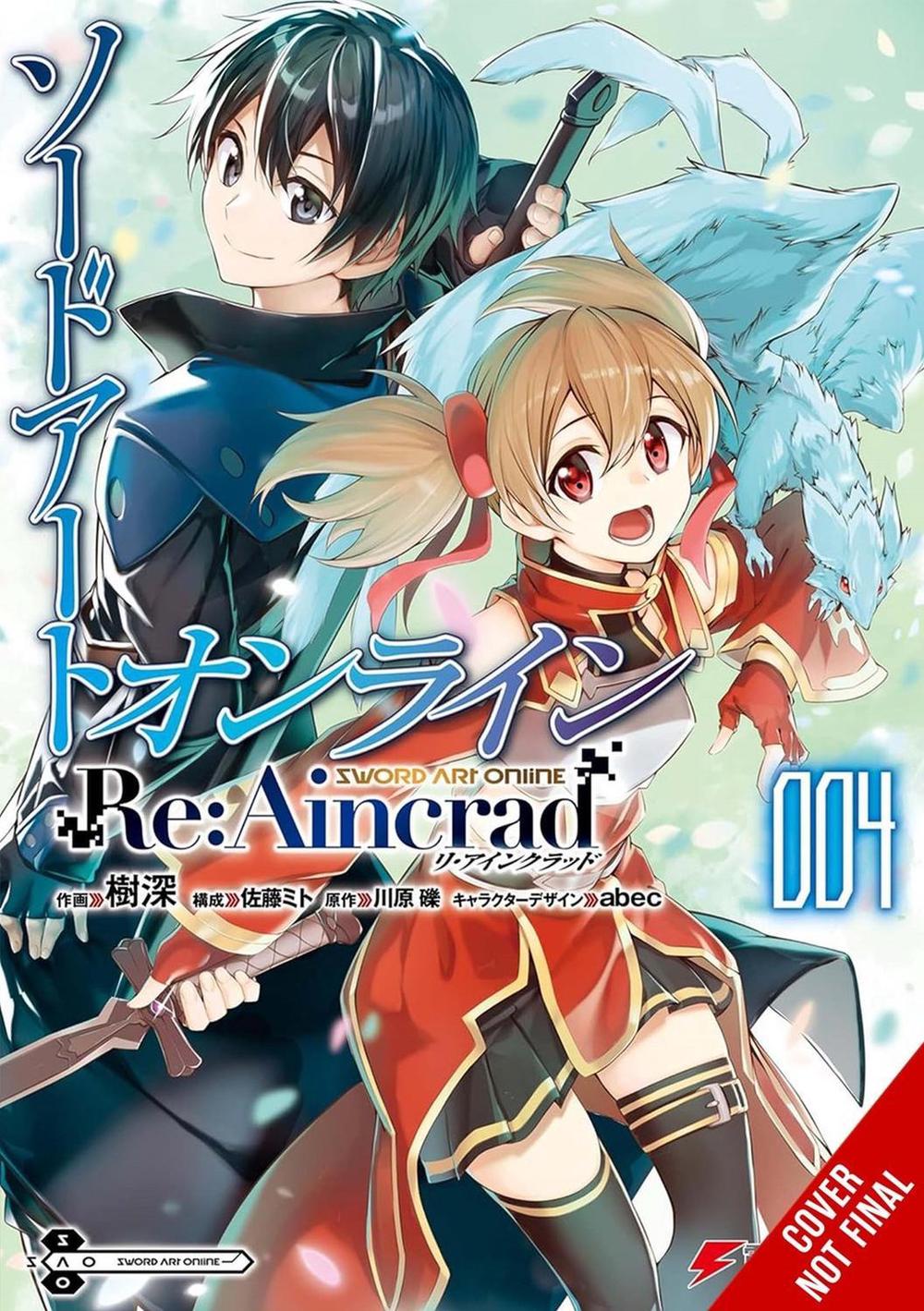 Sword Art Online Re:Aincrad, Vol. 4 (manga) by Reki Kawahara - ISBN: 9798855423174