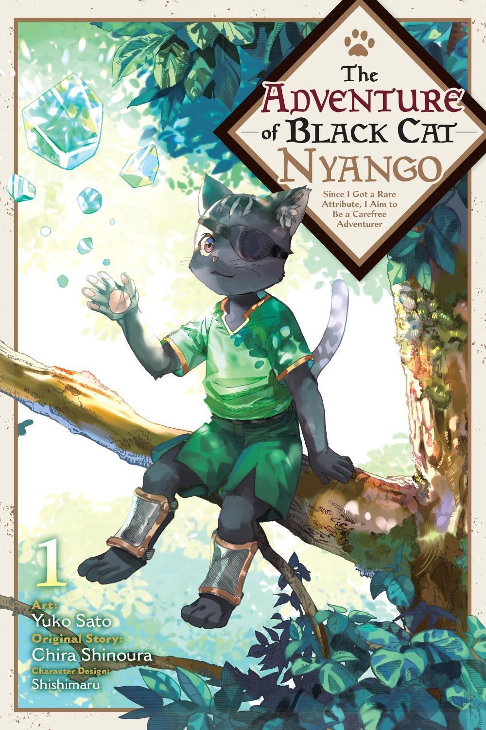 The Adventure of Black Cat Nyango, Vol. 1 by Yuko Sato - ISBN: 9798855431636