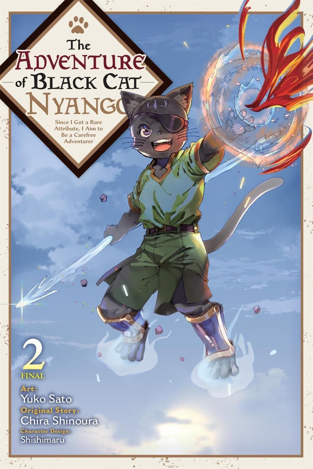 The Adventure of Black Cat Nyango, Vol. 2 by Chira Shinoura - ISBN: 9798855431650