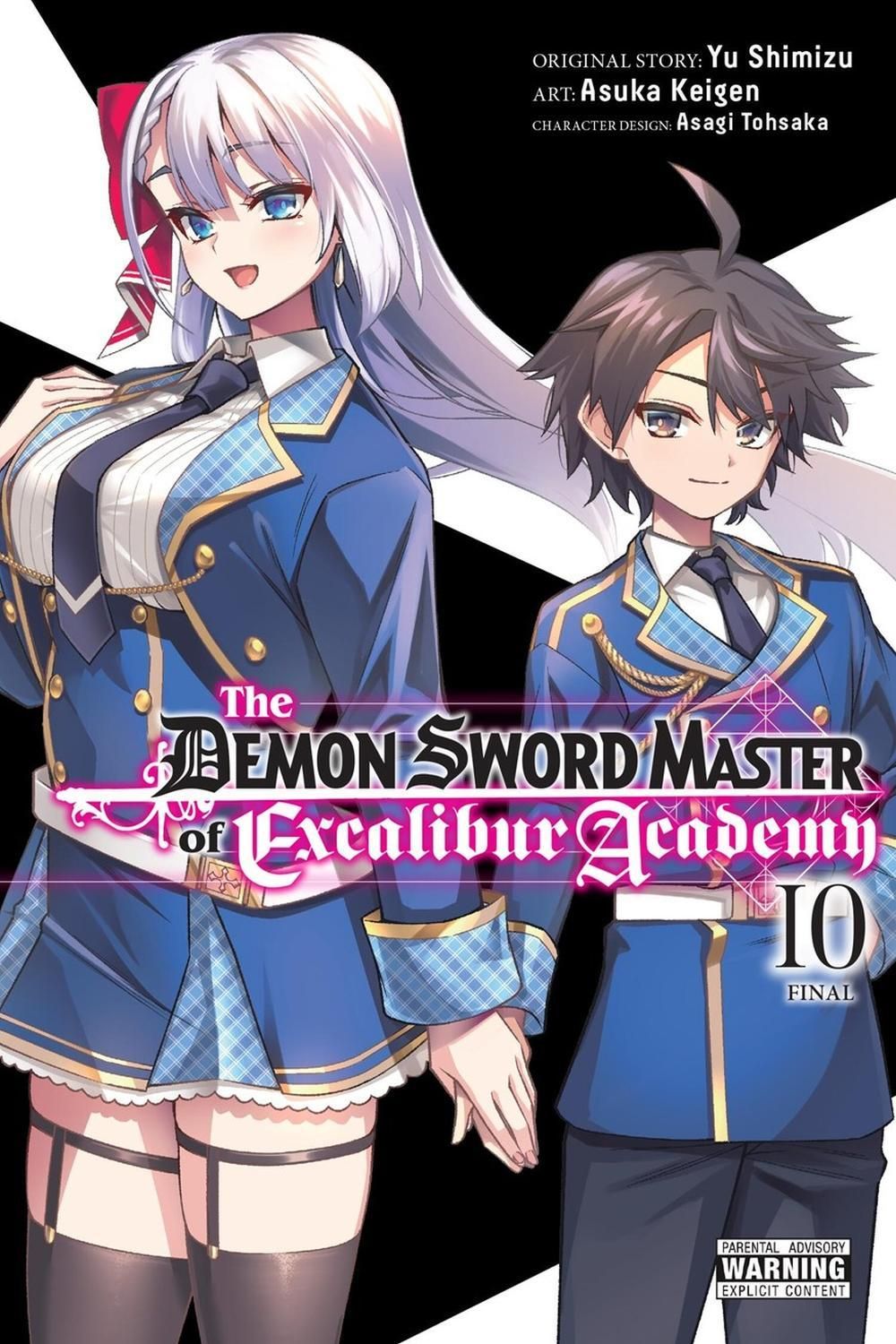 The Demon Sword Master of Excalibur Academy, Vol. 10 (manga) by Asuka Keigen - ISBN: 9798855433418