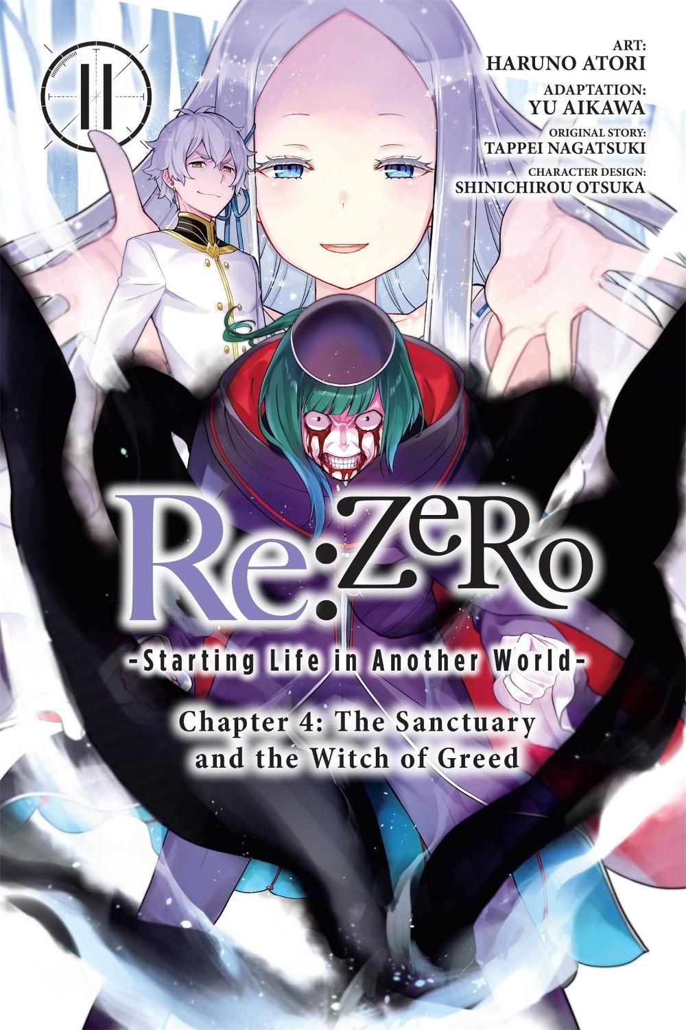 Re:ZERO -Starting Life in Another World-, Chapter 4: The Sanctuary and the Witch of Greed, Vol. 11 (manga) by Haruno Atori - ISBN: 9798855434569