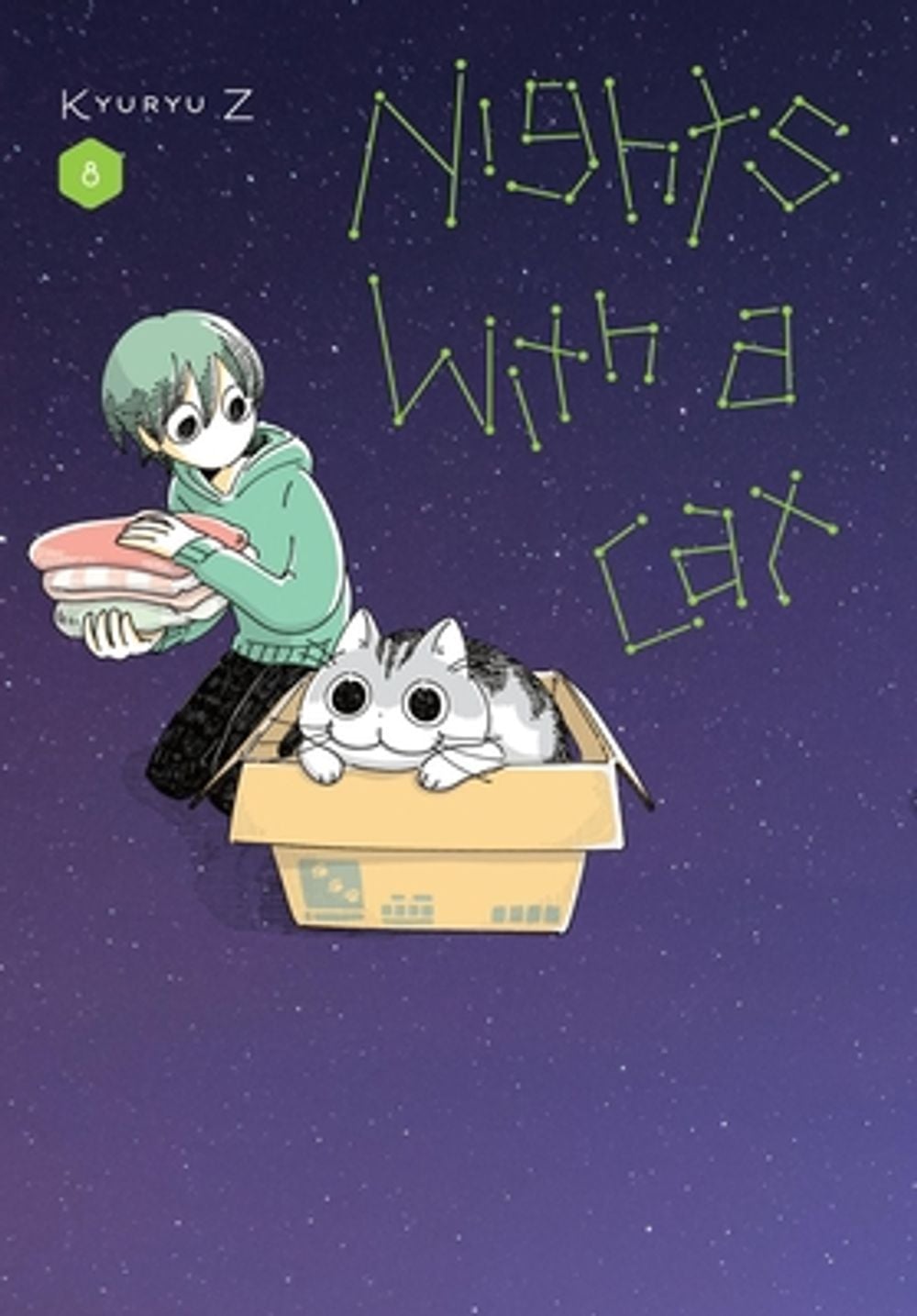 Nights with a Cat, Vol. 8 by Kyuryu Kyuryu Z. - ISBN: 9798855448535