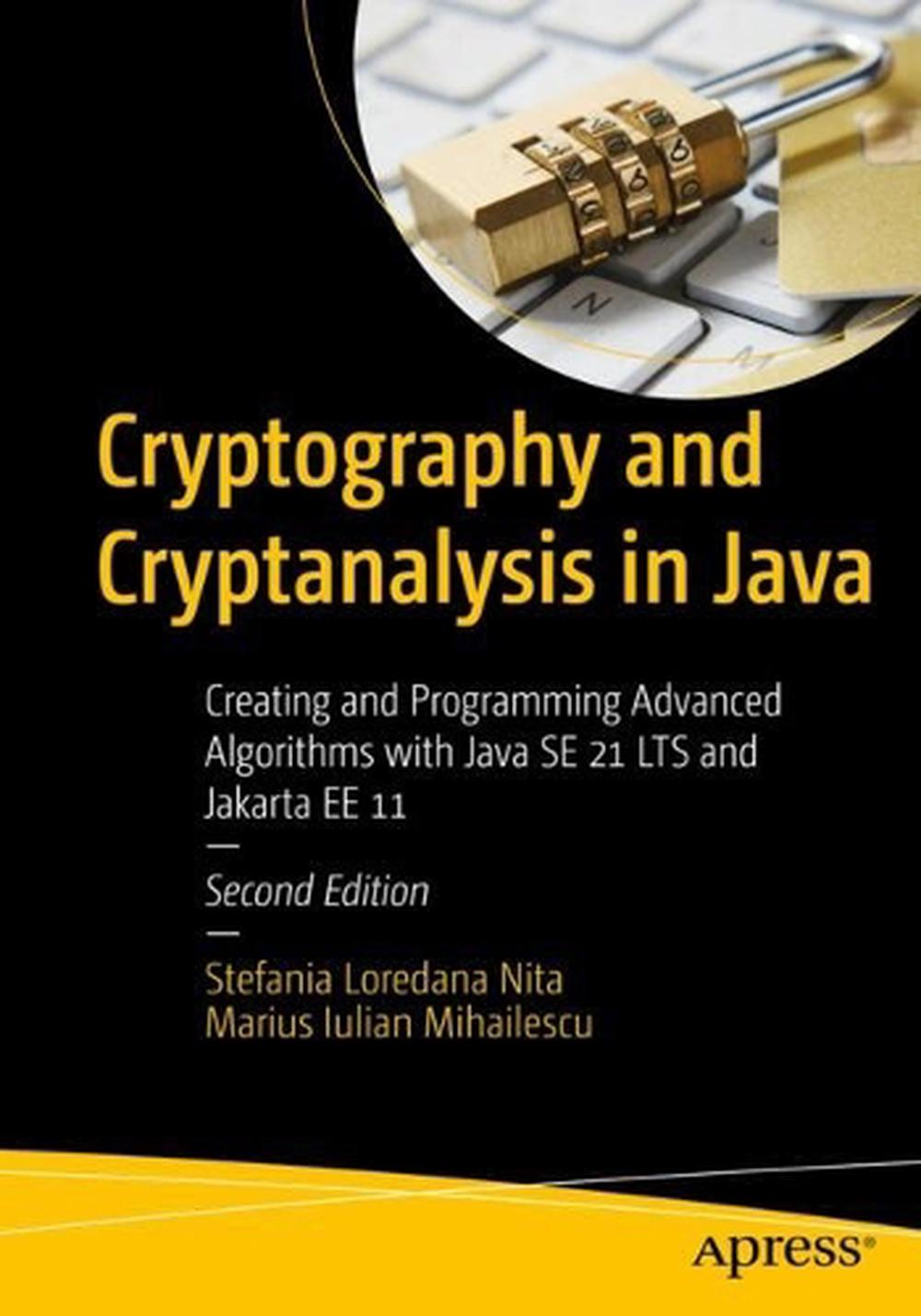 Cryptography and Cryptanalysis in Java, 9798868804403