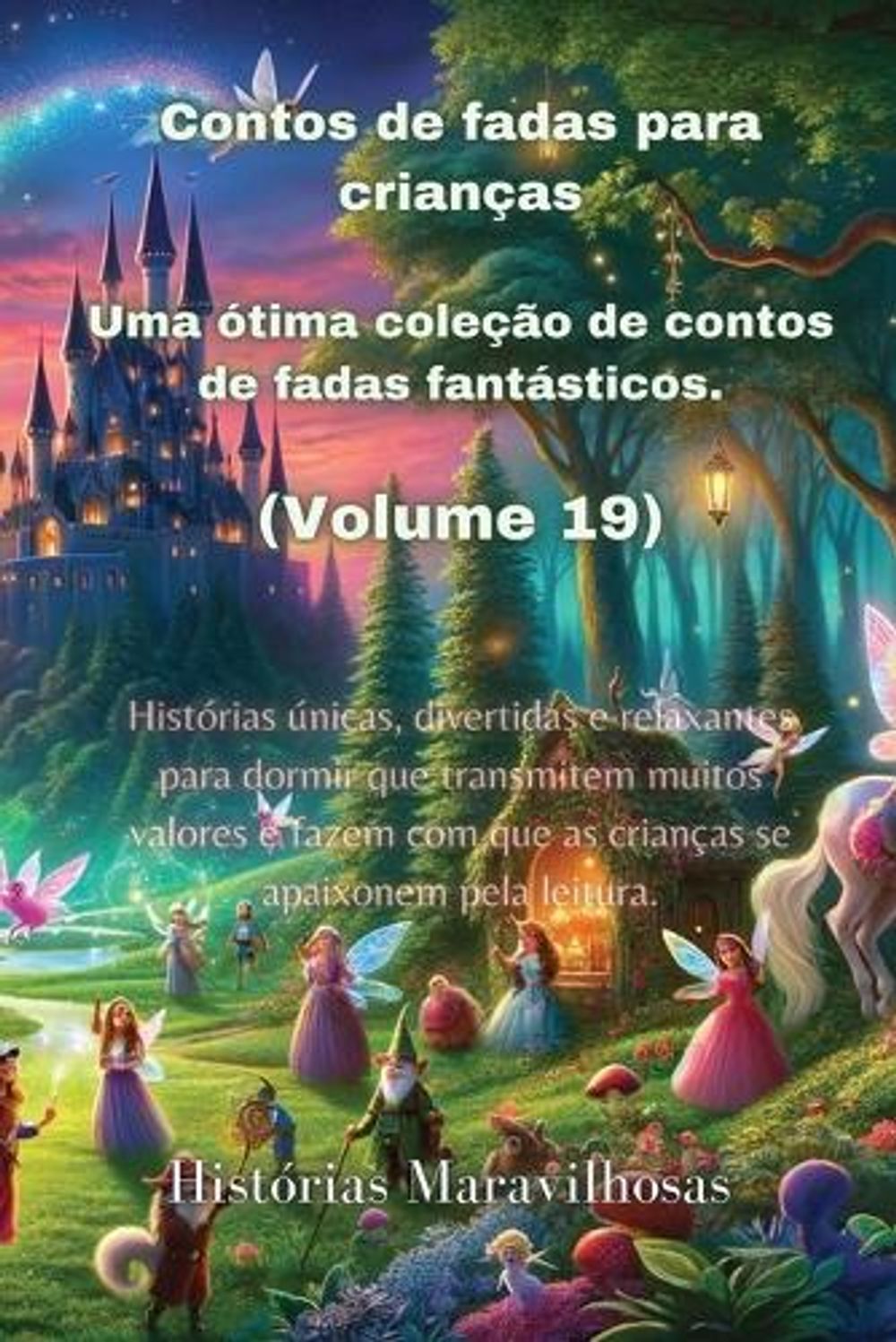 Contos de fadas para crianças Uma ótima coleção de contos de fadas fantásticos. (Volume 19) by Histórias Maravilhosas - ISBN: 9798869307026