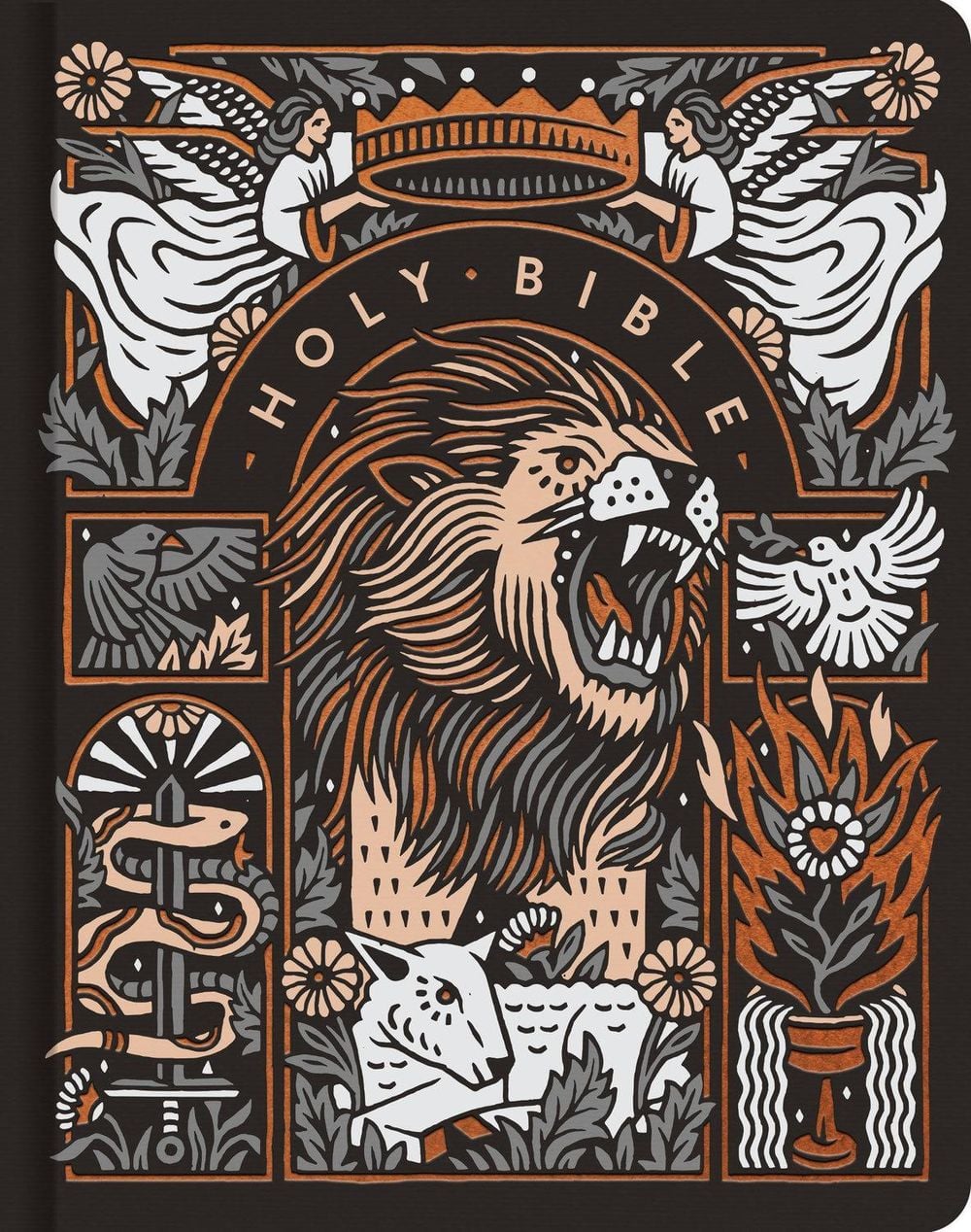 ESV Single Column Journaling Bible, Artist Series, Red Letter by Joshua Noom - ISBN: 9798874901387
