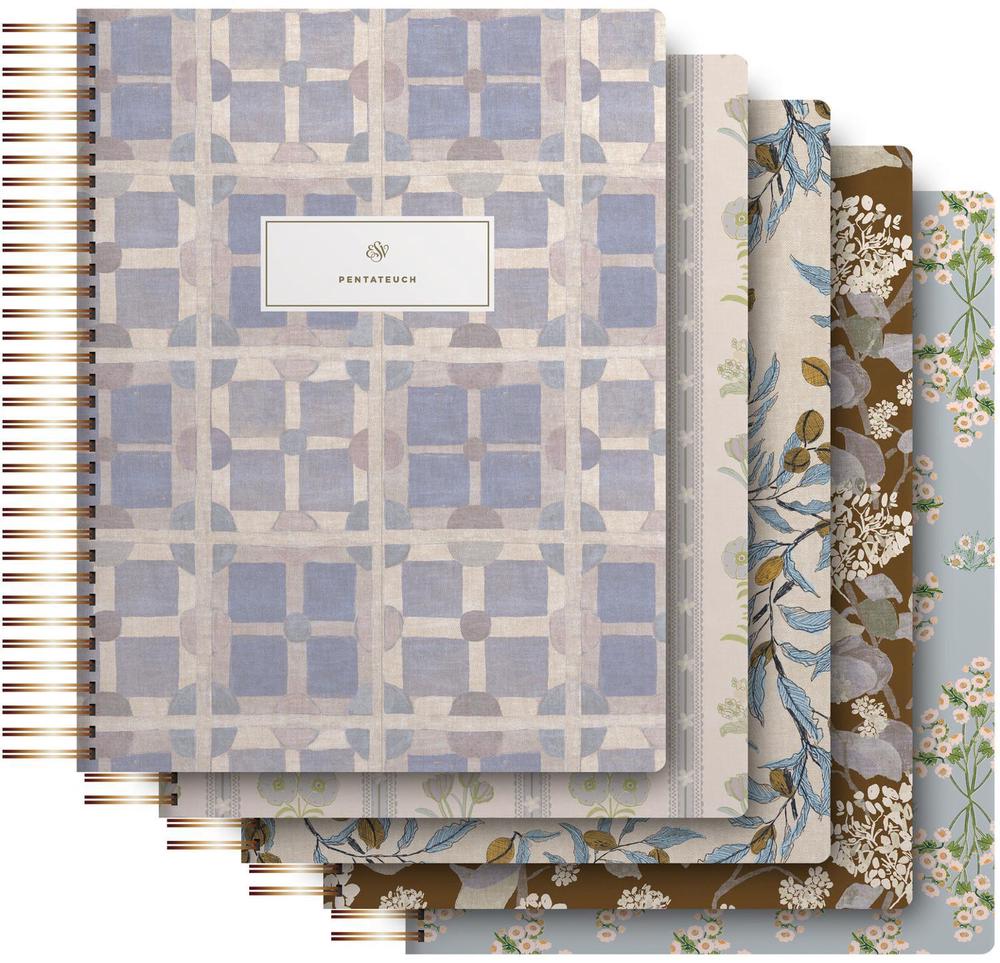 ESV Spiral-Bound Journaling Bible, Five-Volume Set by Lulie Wallace - ISBN: 9798874903039