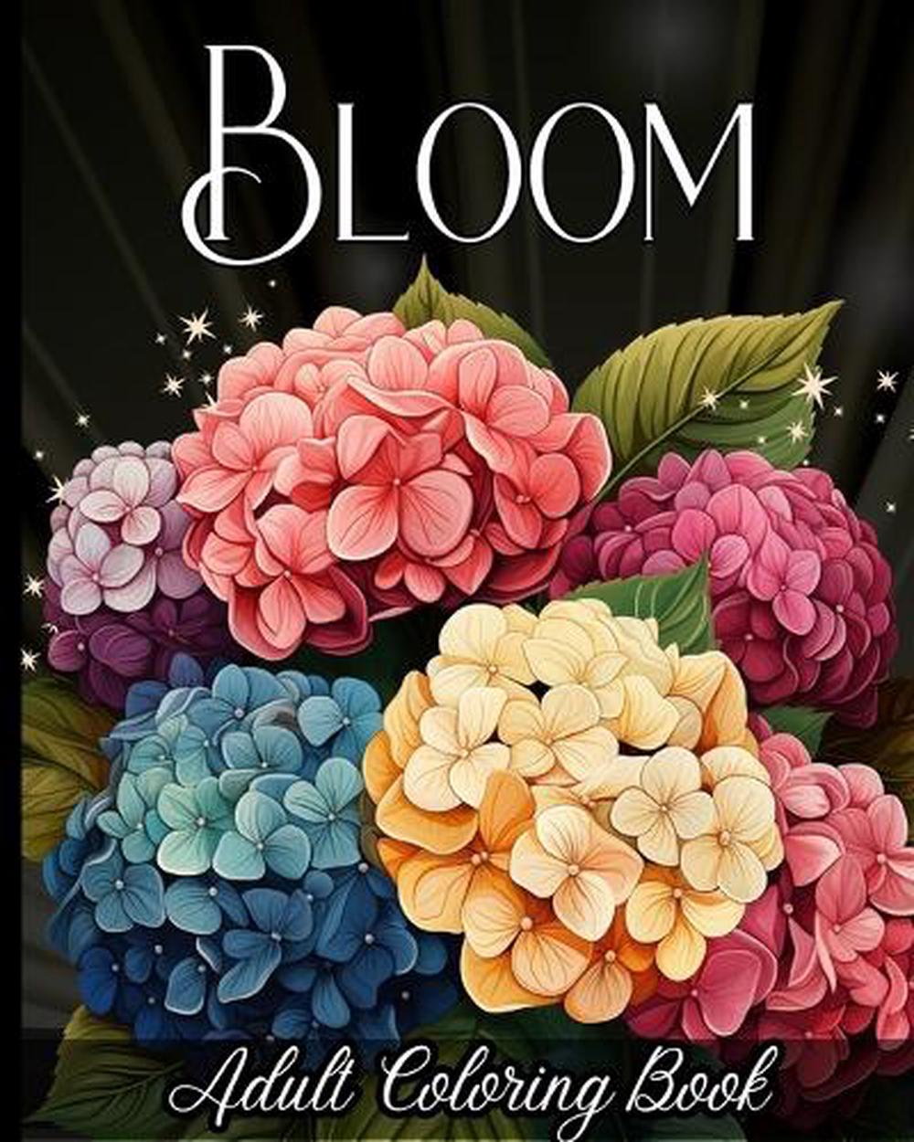 Bloom Adult Coloring Book, 9798881374266