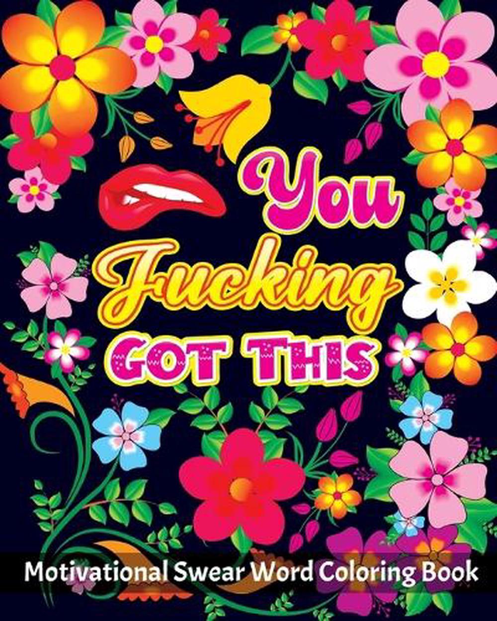 Motivational Swear Words Coloring Book, 9798881410315