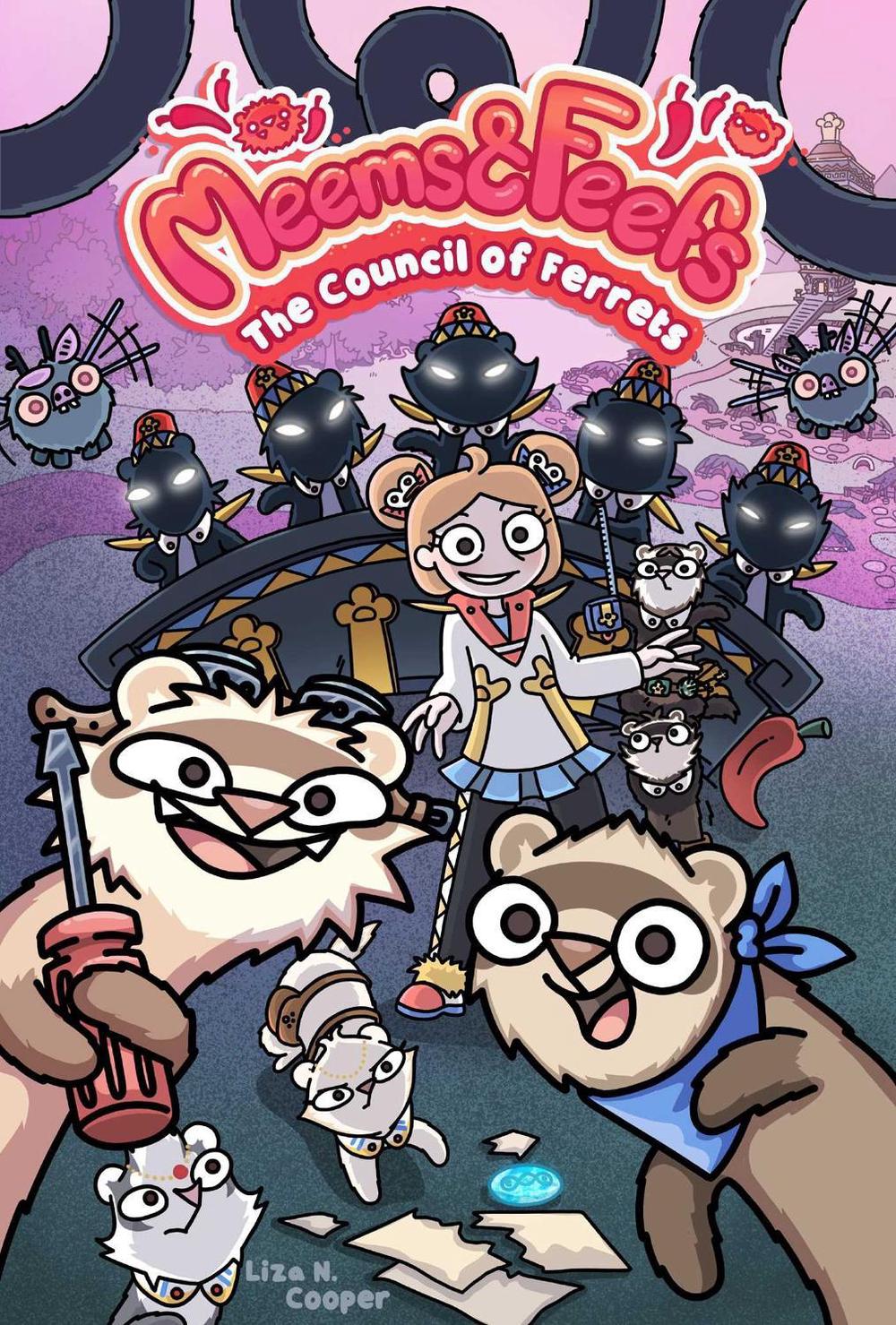 Meems and Feefs: The Council of Ferrets, Vol. 2 by Liza N. Cooper - ISBN: 9798881600136