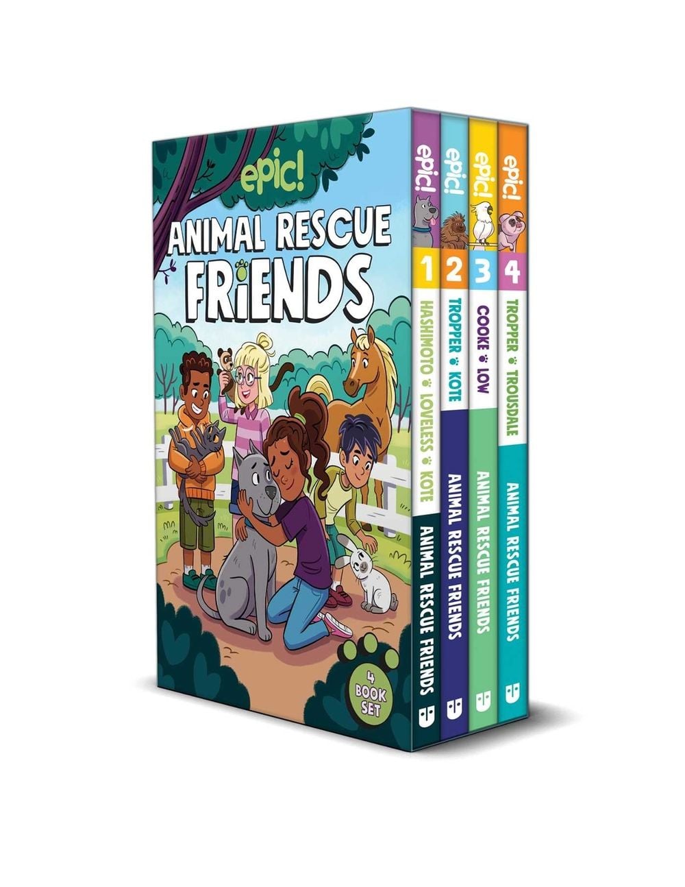 Animal Rescue Friends Box Set by Gina Loveless - ISBN: 9798881603670